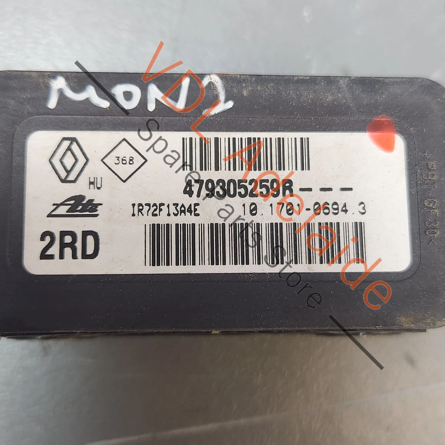Renault Megane 3 III ESP Yaw Rate Sensor 479305259R - Image 2