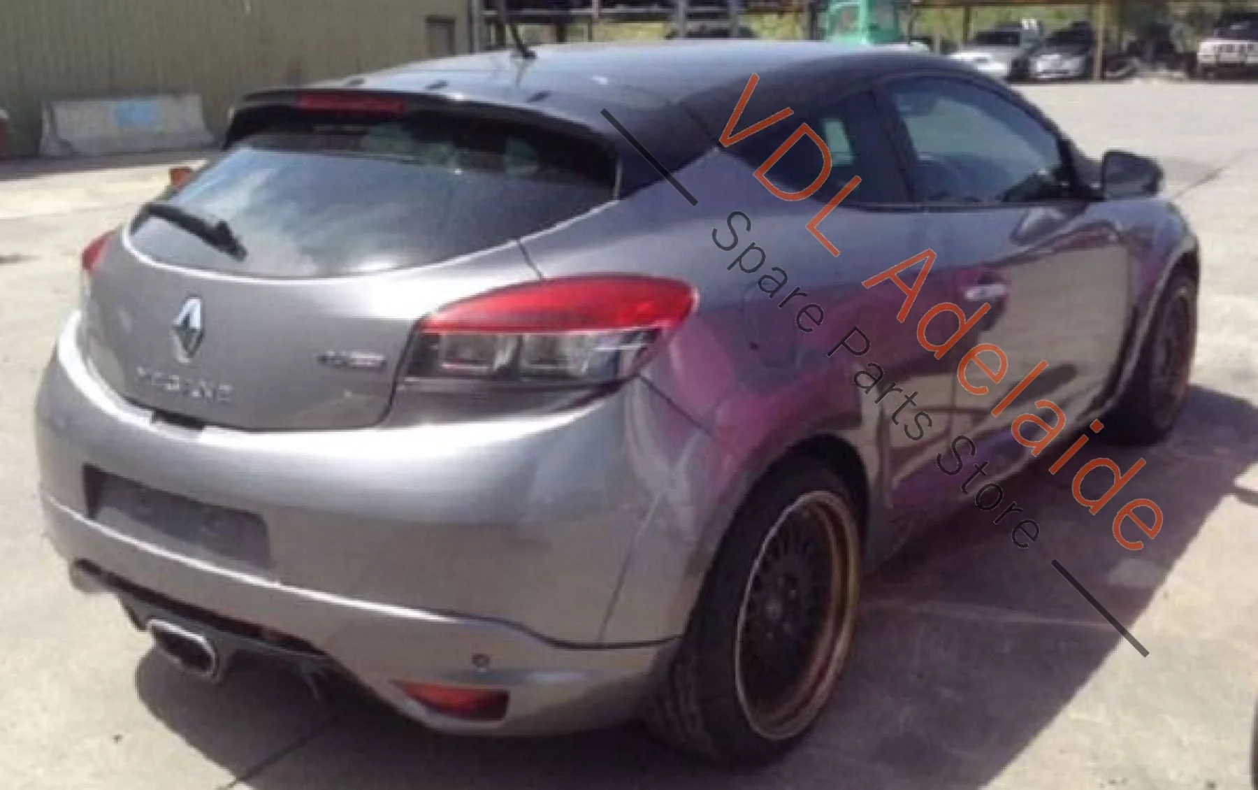 Renault Megane Left Side Rear Exterior Body Molding 768579138R 768570131R Oyster Grey - Image 5