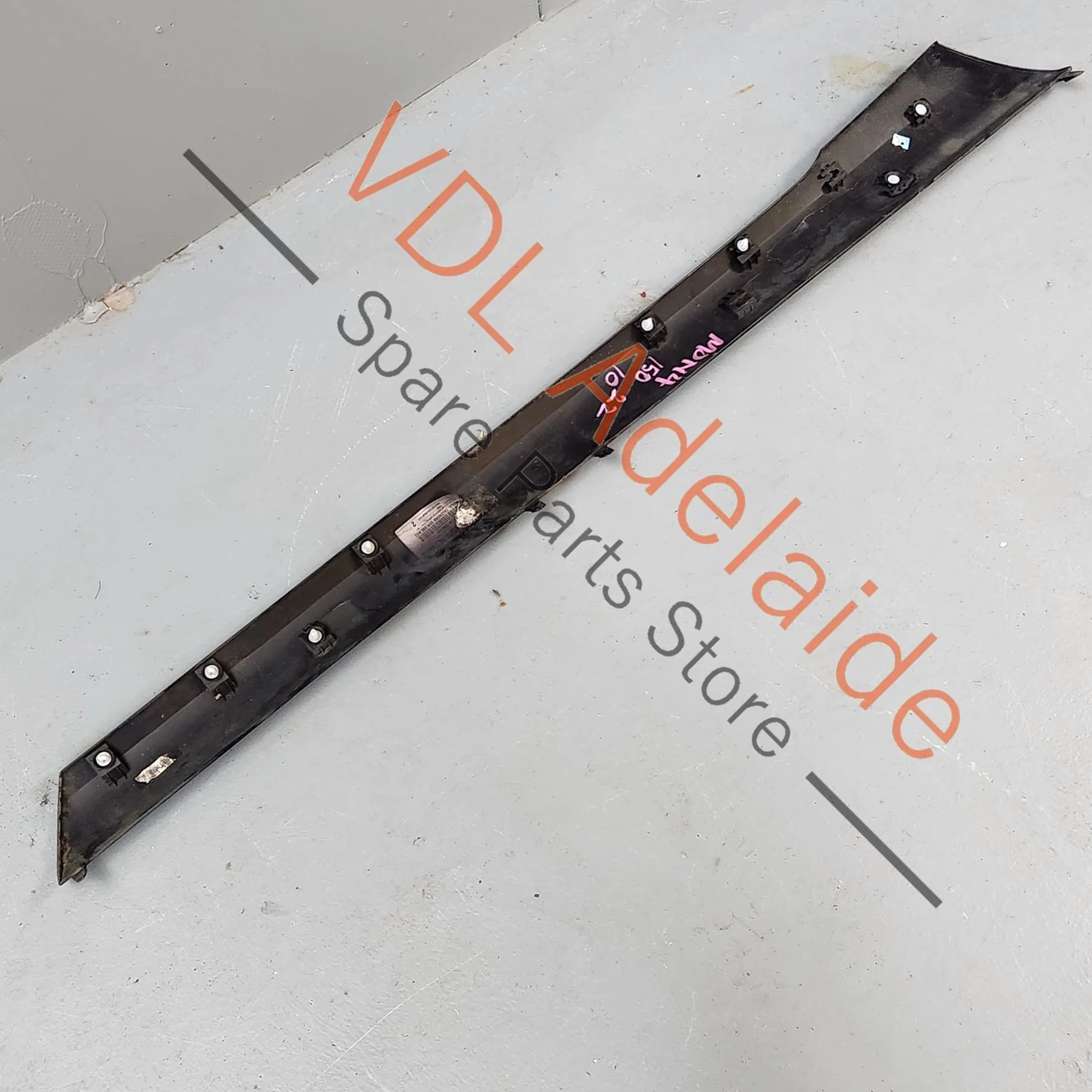 Renault Megane III DZ0/1 RS250 265 275 Right Side Exterior Sill Rocker Panel Molding Side Skirt Trim 764260656R 764269576R Twilight Blue 472 - Image 9