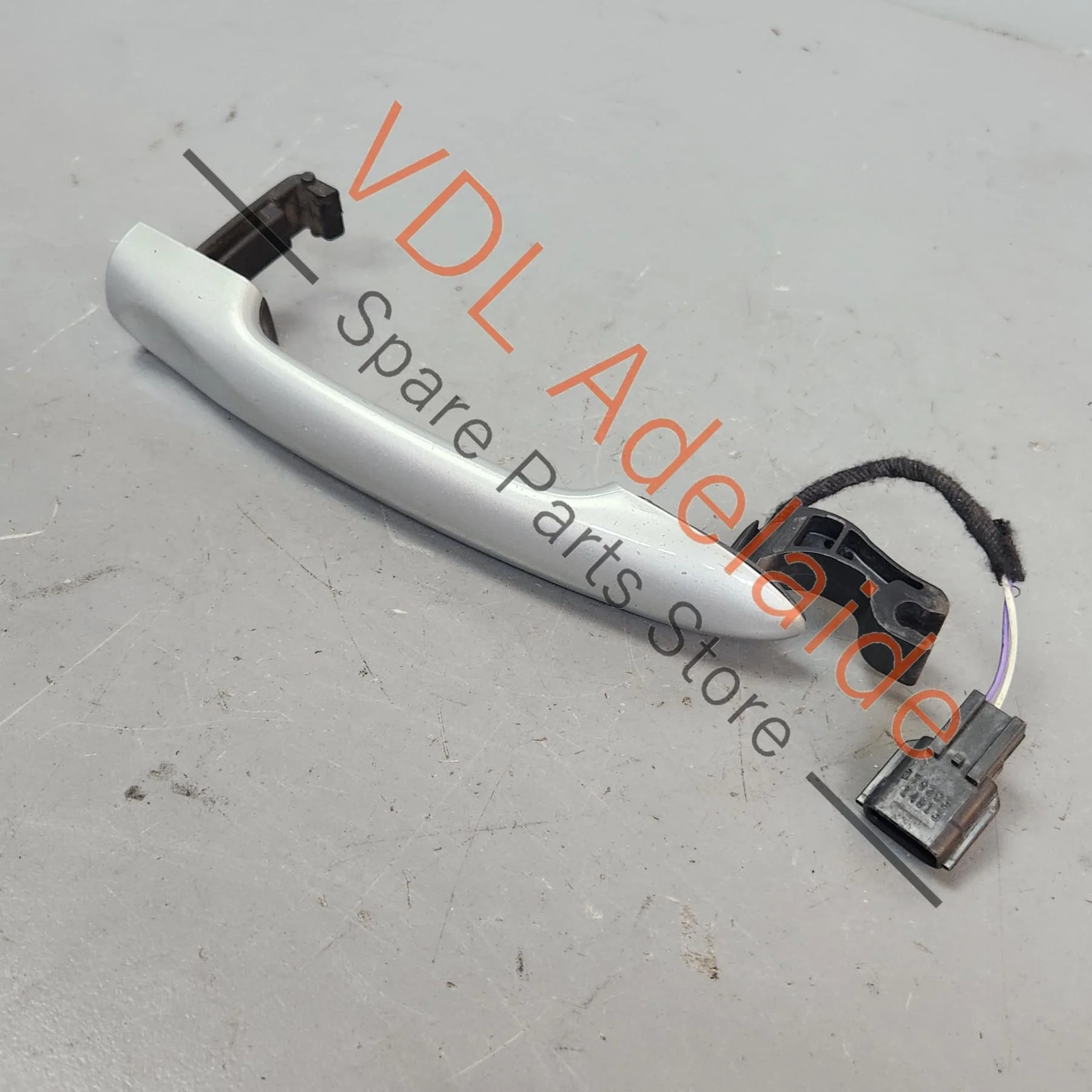 Renault Megane III 3 Passenger Side Exterior Door Handle & Sensor Set 285980194R 285980194R Silver/Chrome