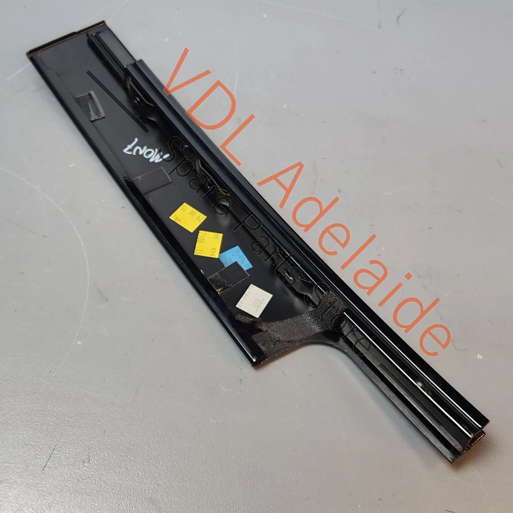 Renault Megane RS DZ1 D95 Coupe Left Exterior B Pillar Door Trim Gloss Black 802850011R - Image 4