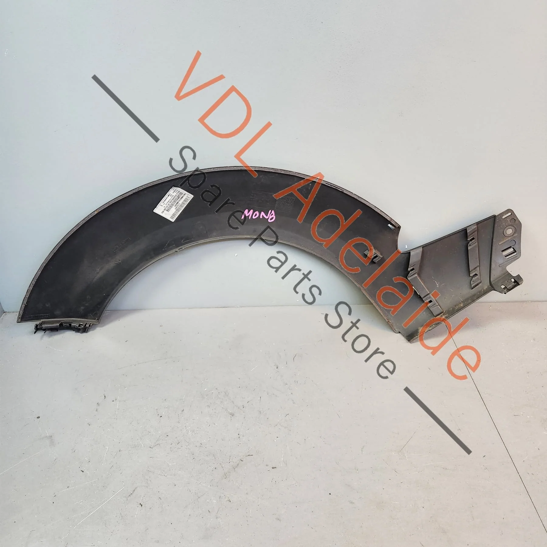 Renault Megane III DZ0/1 RS250 265 275 Left Rear Quarter Molding Flare Wheel Arch Trim 788A37508R TEGNE - BLACK - Image 3