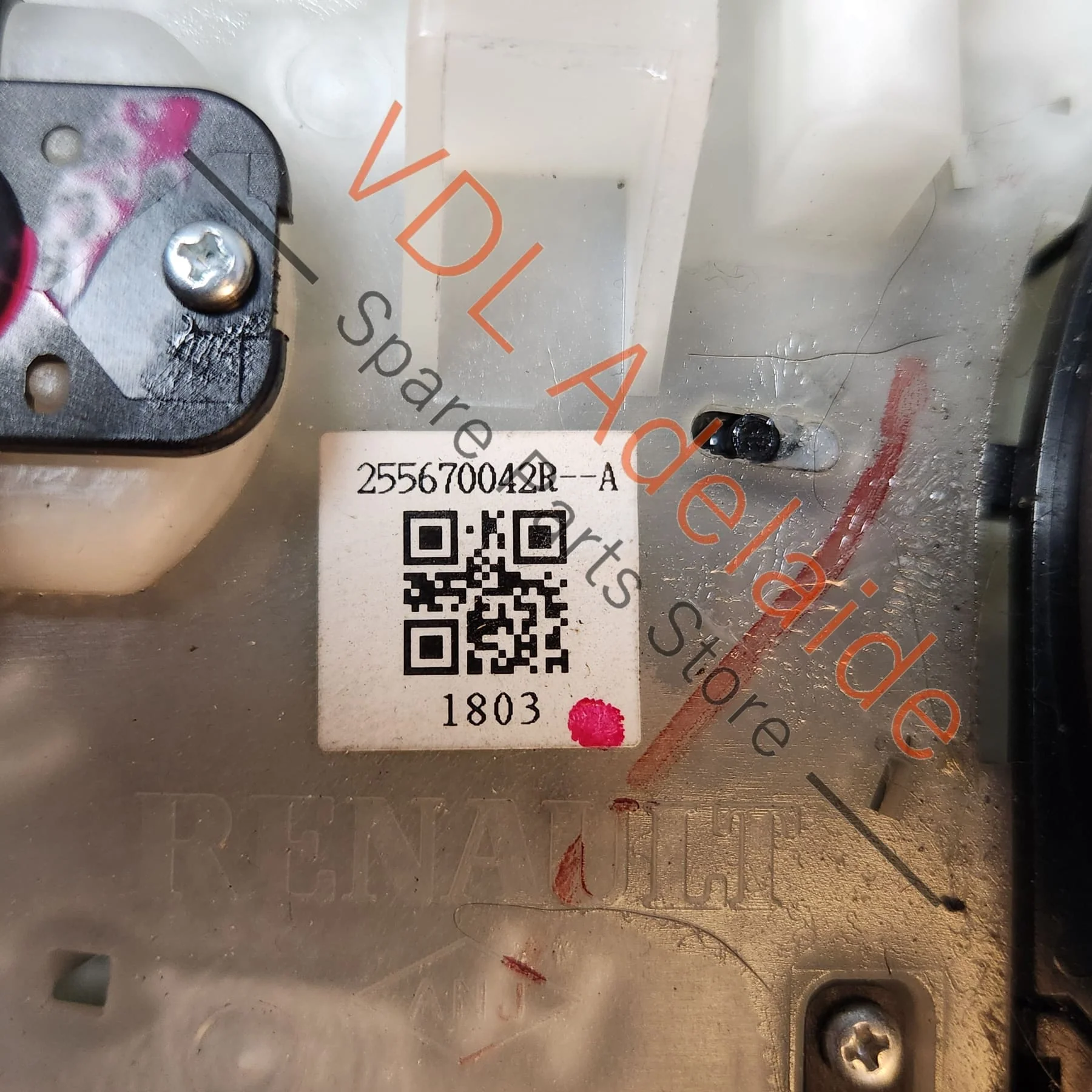 Renault Megane Steering Combination Media Switch Clockspring Steering Squib 255670042R - Image 2