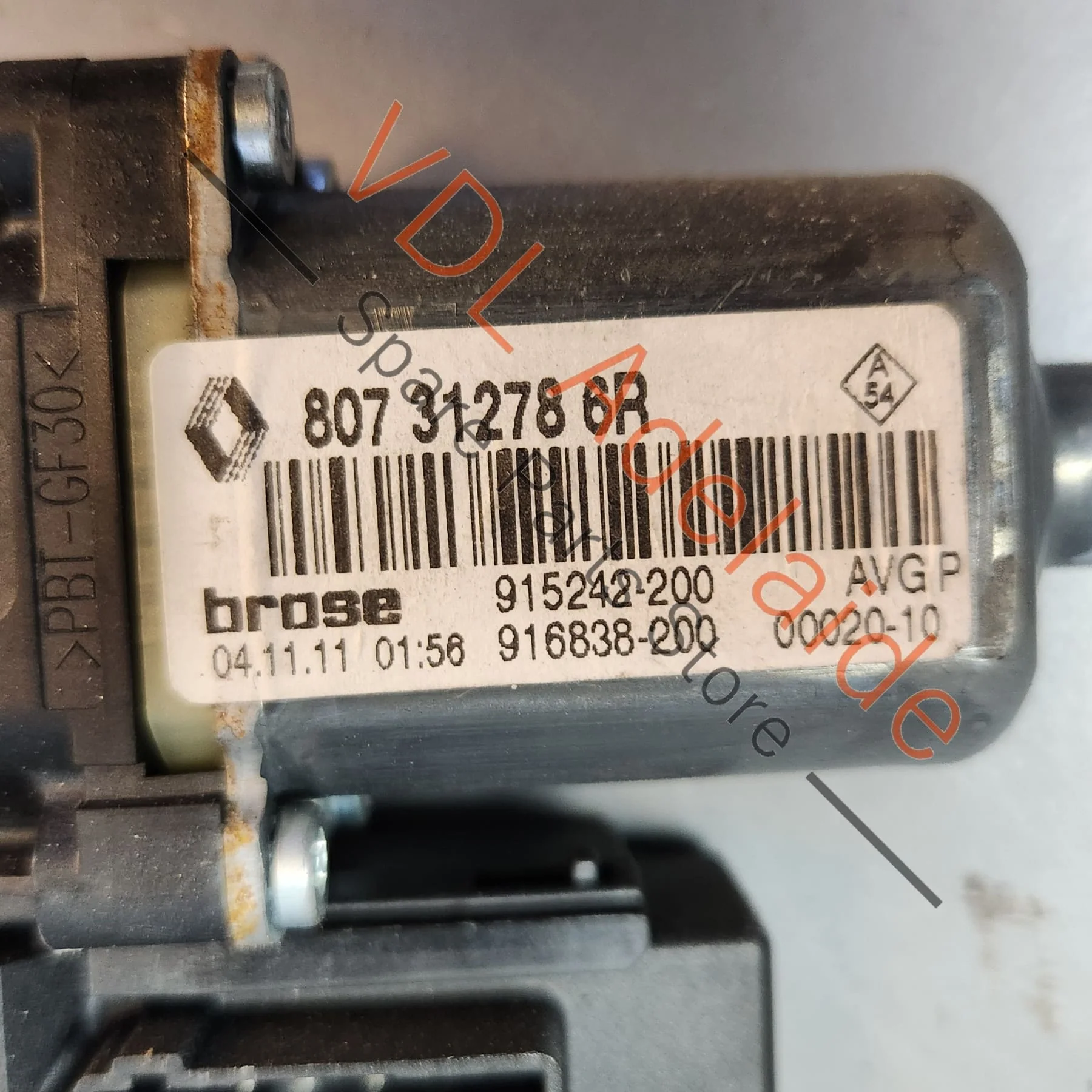 Renault Megane Clio Passenger Side Window Motor 807312786R - Image 5