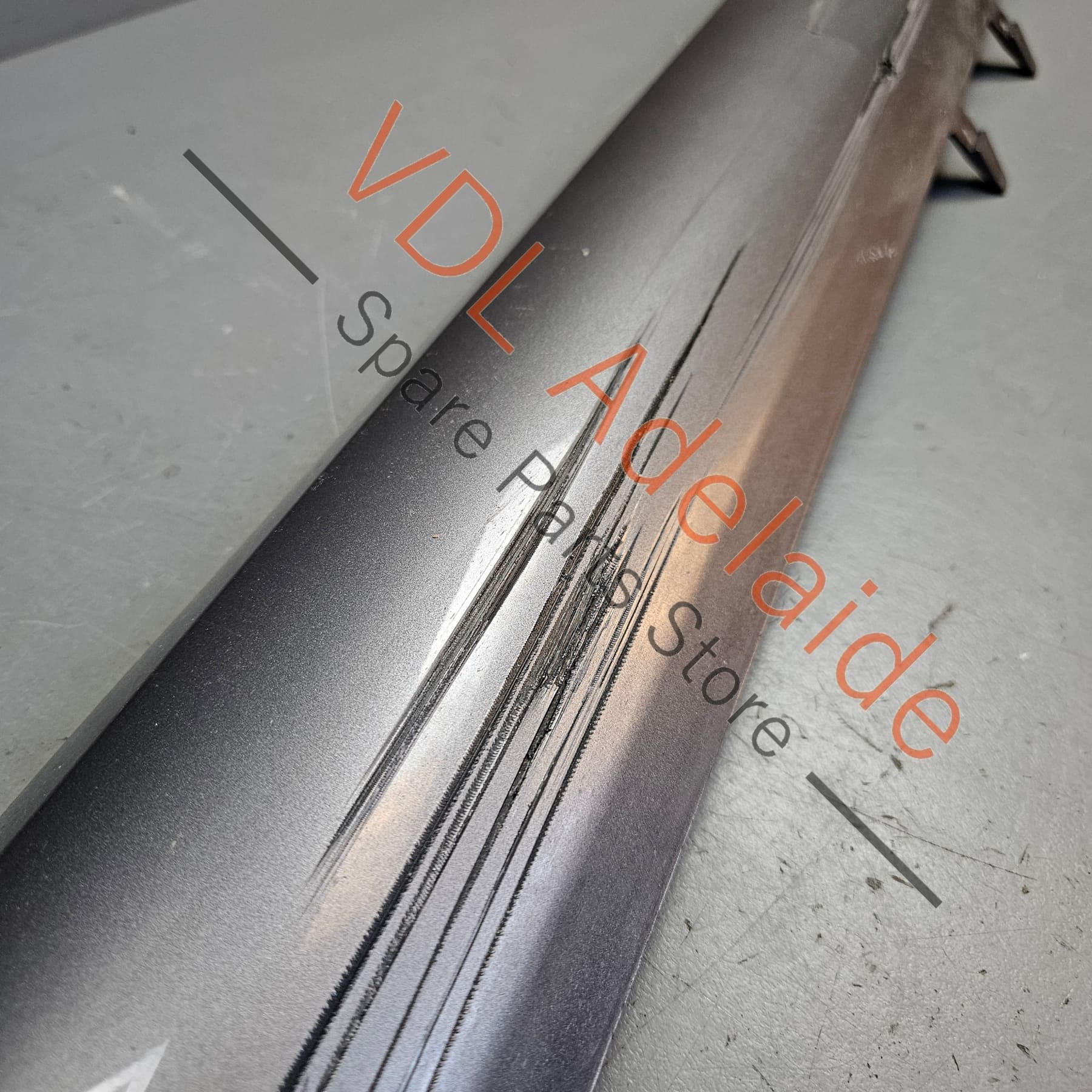 Renault Megane Right Side Sill Panel Rocker Molding 764260656R 764269576R Oyster Grey - Image 5
