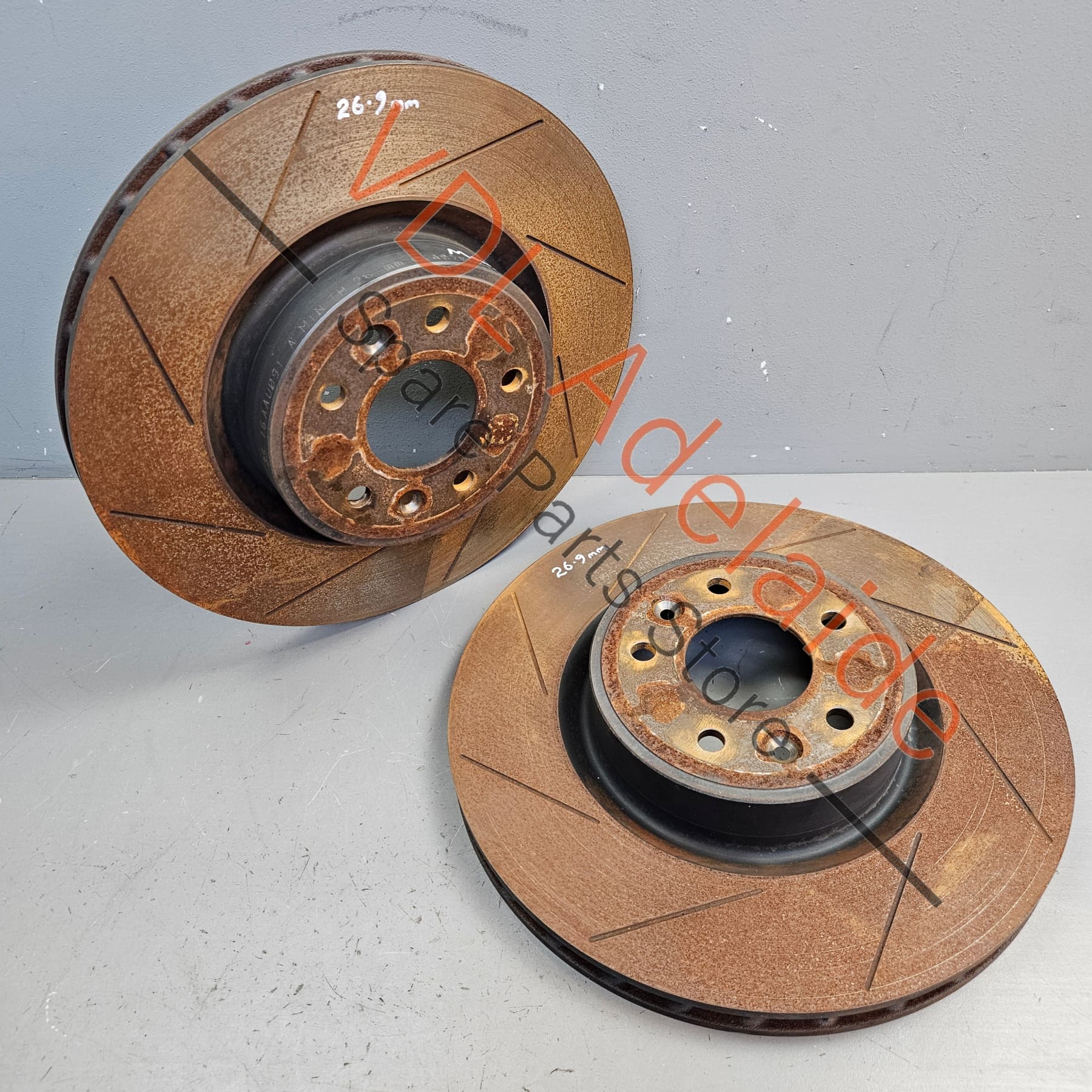 Pair of Renault Megane 3 RS 250 265 275 Front Disc Brake Rotors 340mm 402060019R