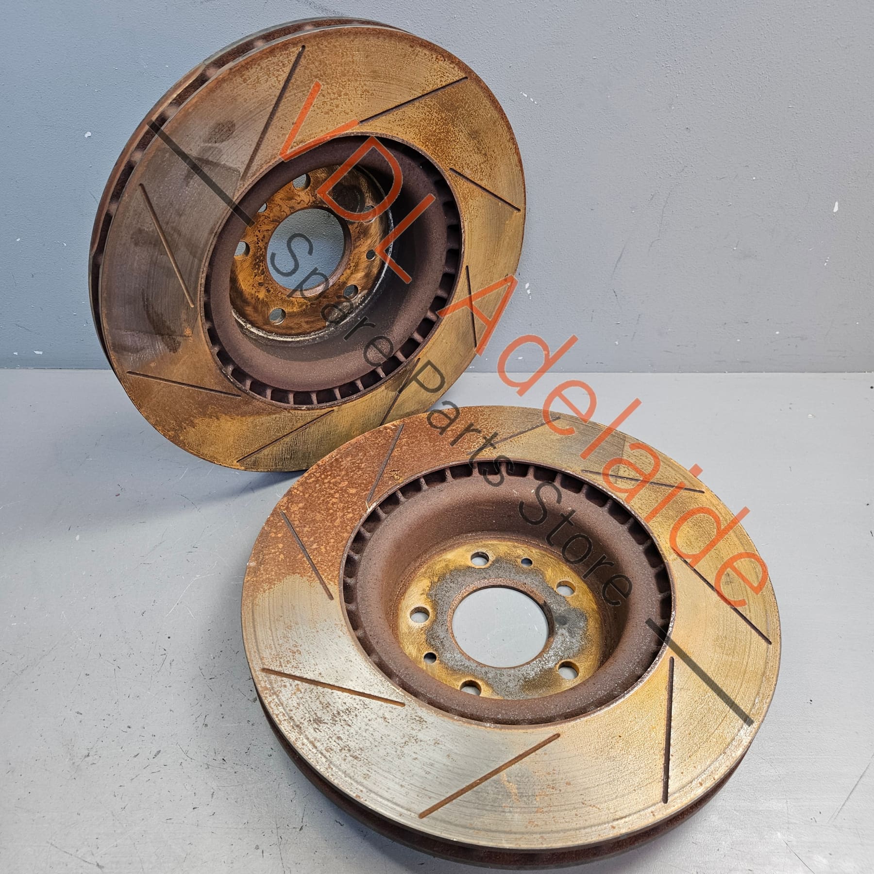 Pair of Renault Megane 3 RS 250 265 275 Front Disc Brake Rotors 340mm 402060019R - Image 2