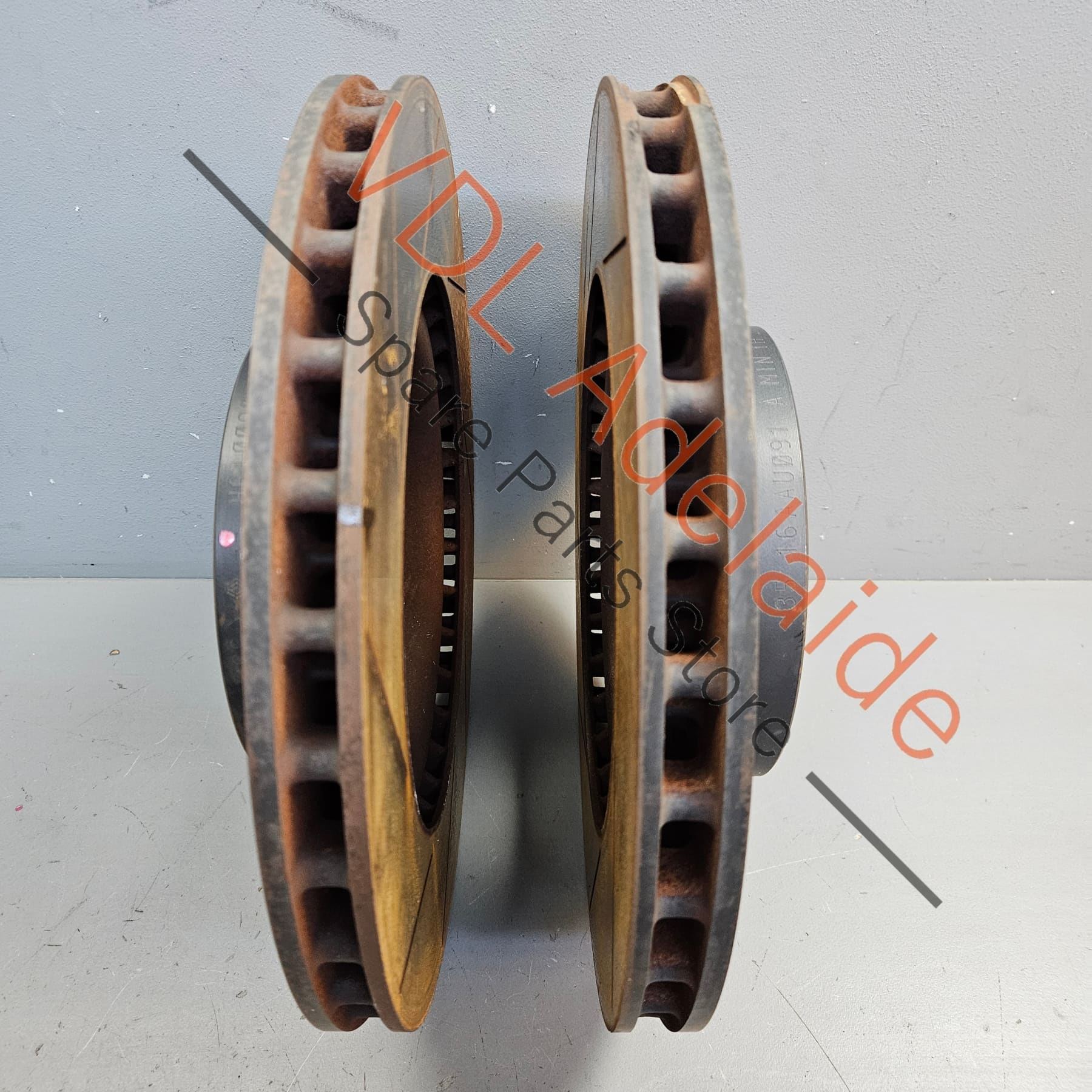 Pair of Renault Megane 3 RS 250 265 275 Front Disc Brake Rotors 340mm 402060019R - Image 7