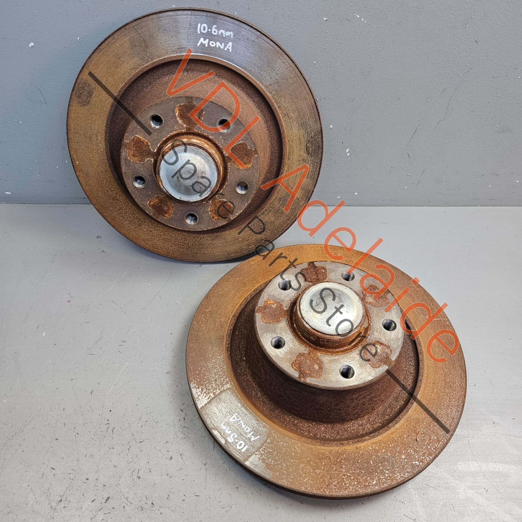 Pair of Renault Megane 3 RS 250 265 275 Rear Disc Brake Rotors 290mm x11mm 402060019R