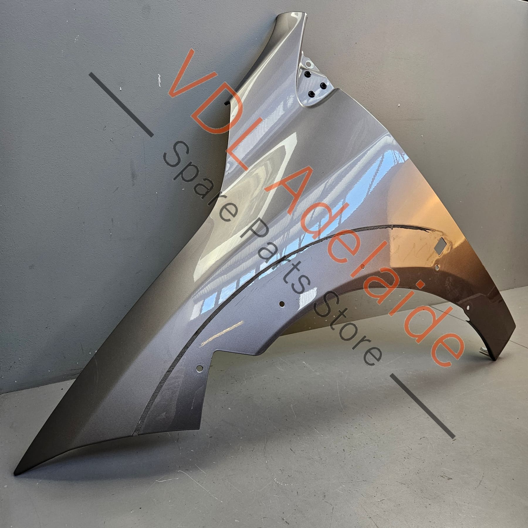 Renault Megane Front Left Fender Wing Panel Oyster Grey 631014484R - Image 3