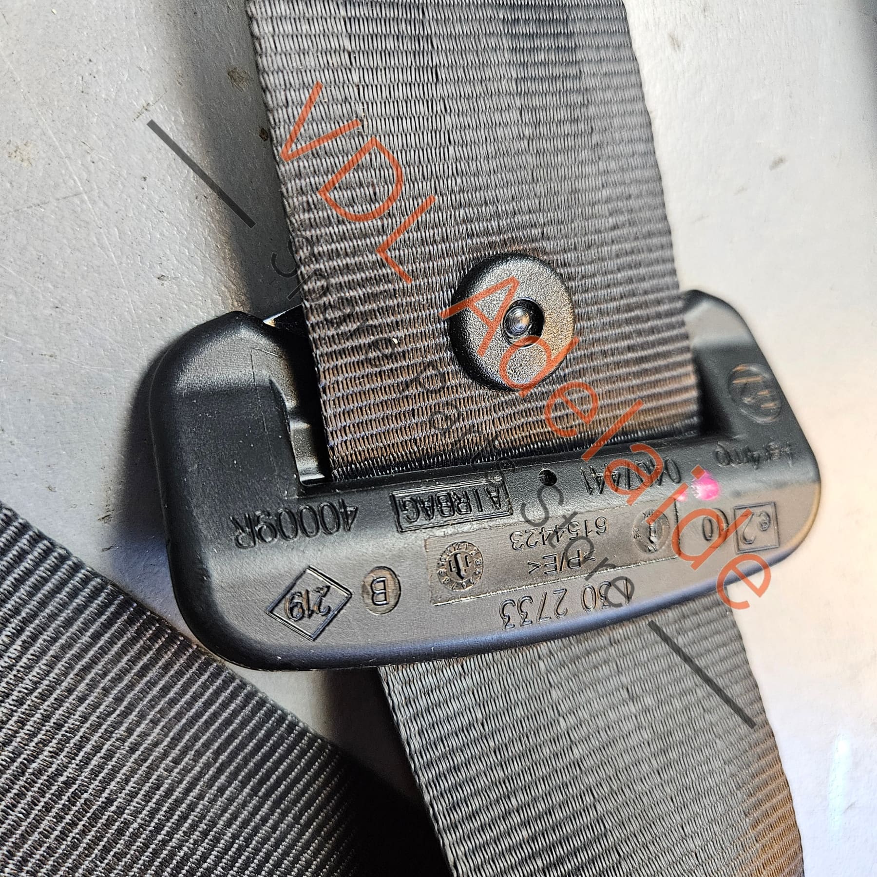 Renault Megane 3 RS250 RS265 RS275 Front Seatbelt Seat Belt 868840009R 868840044R 868842596R 868843492R - Image 11