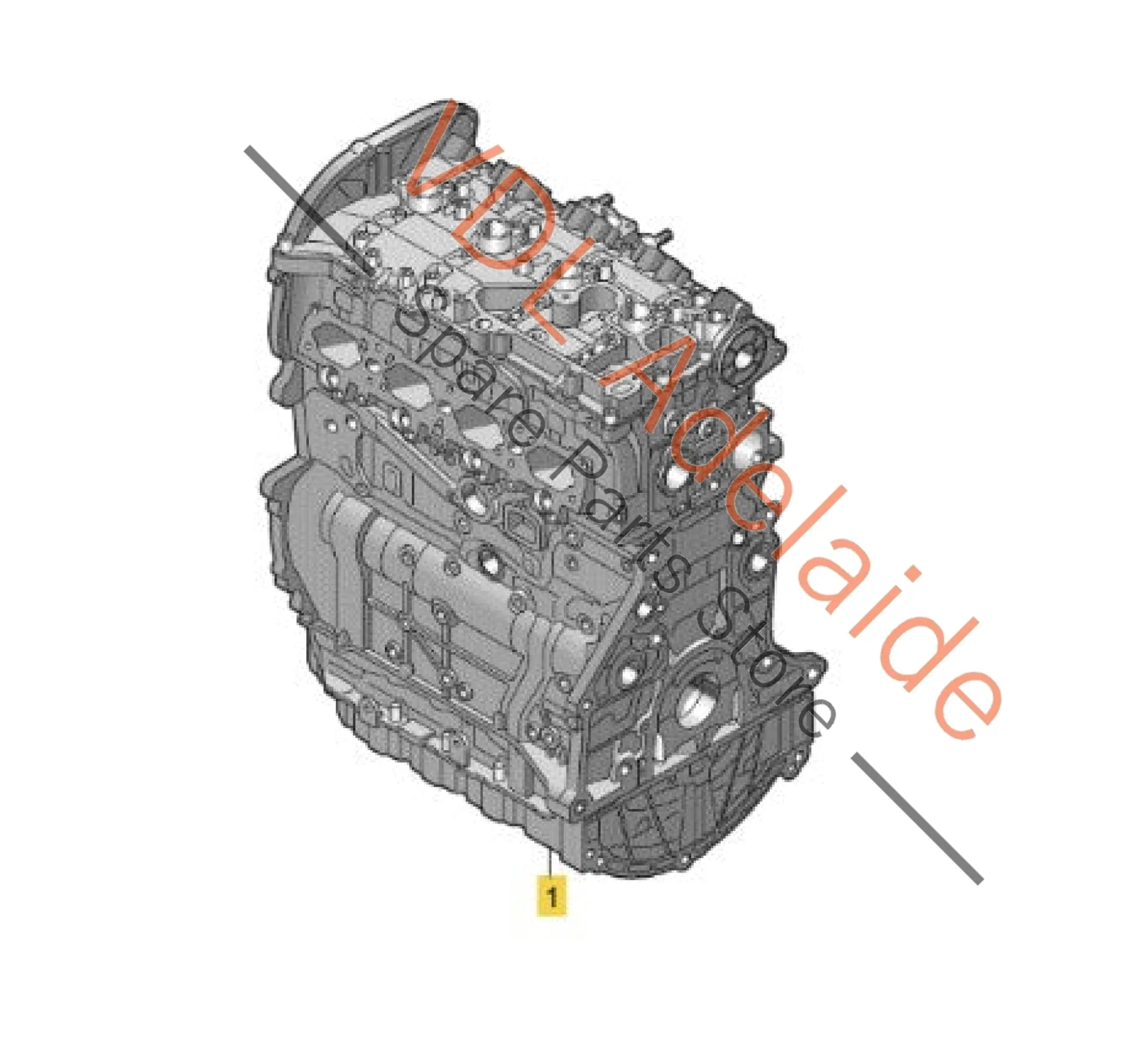 VW Golf MK7 7.5 GTi CHH CHHA CHHB New Crate Long Motor Engine 162-169kw EA888 12mth Parts warranty - Image 2