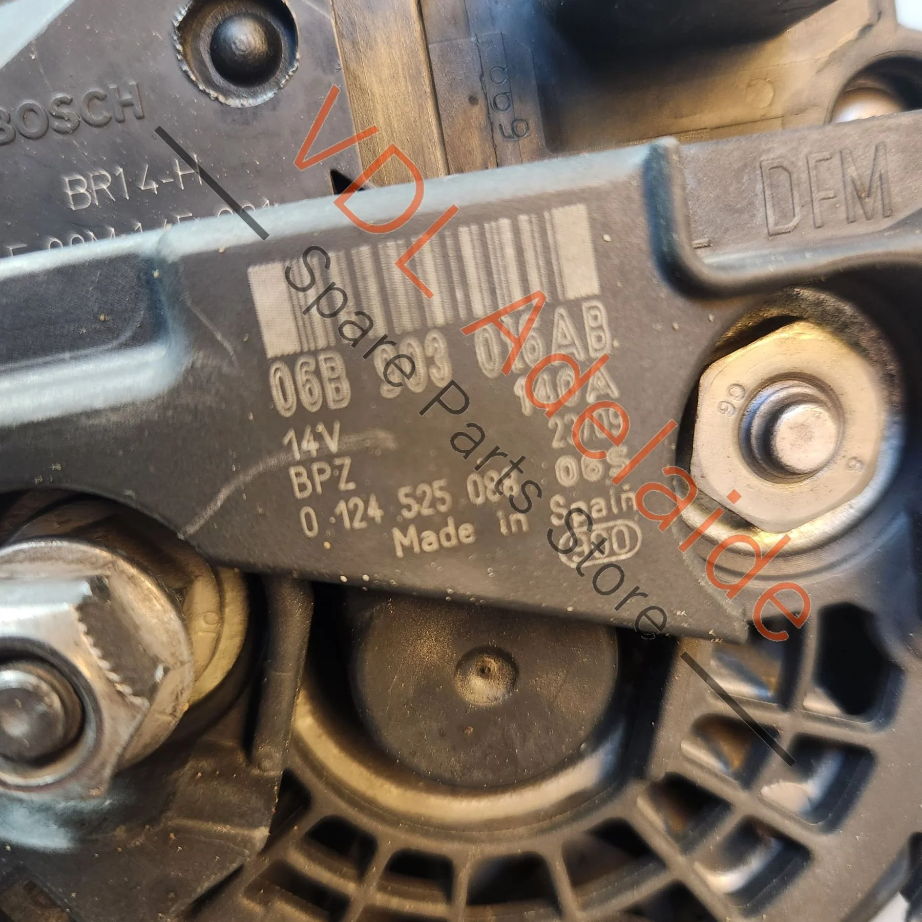 Genuine Volkswagen VW Golf Tiguan Passat BOSCH Alternator 140A 06B903016AB - Image 5