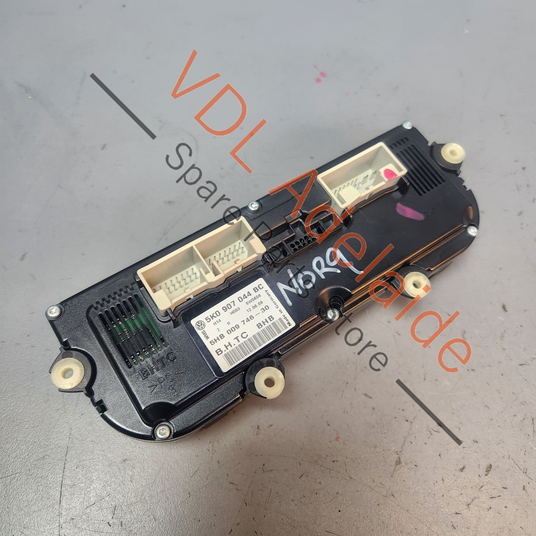 VW Golf Mk6 AC Switch Climate Control Dual Zone 5K0907044BC 5K0907044DT ZJU 5K0907044HA ZJU - Image 2