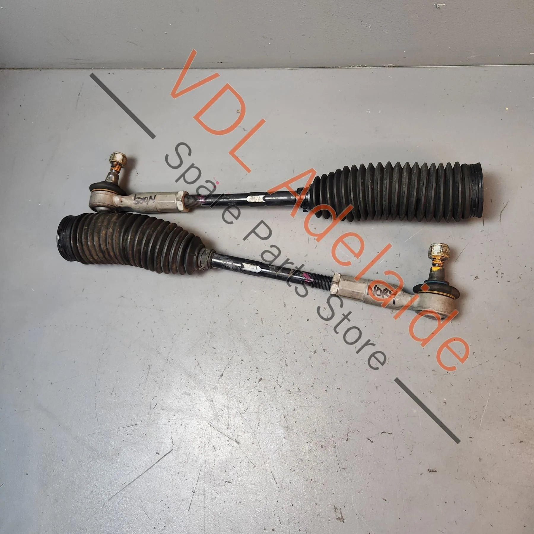 VW Golf MK6 Pair of Steering Rack Ends & Tie Rods 1K0423811J 1K0423812J 1K0423810A - Image 2