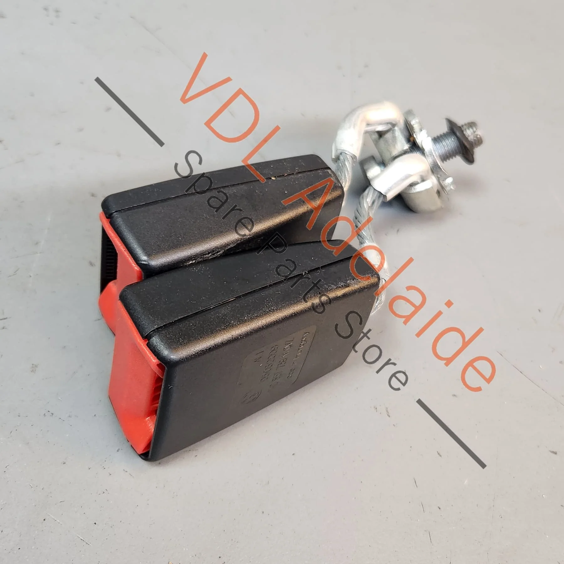 Volkswagen VW Golf Mk6 Rear Centre Double Seat Belt Buckle 1K0857739 M QVZ NOR5 - Image 2
