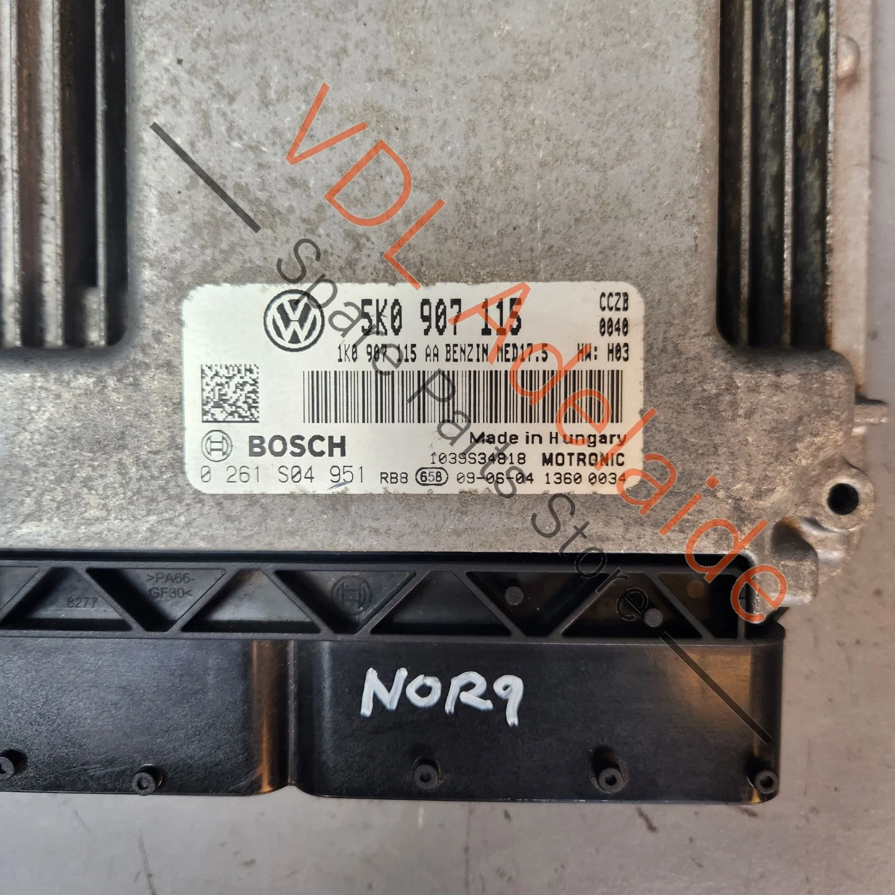 VW Golf MK6 Gti CCZ CCZB Engine ECU Control Unit Module 5K0907115 MED 17.5 - Image 5