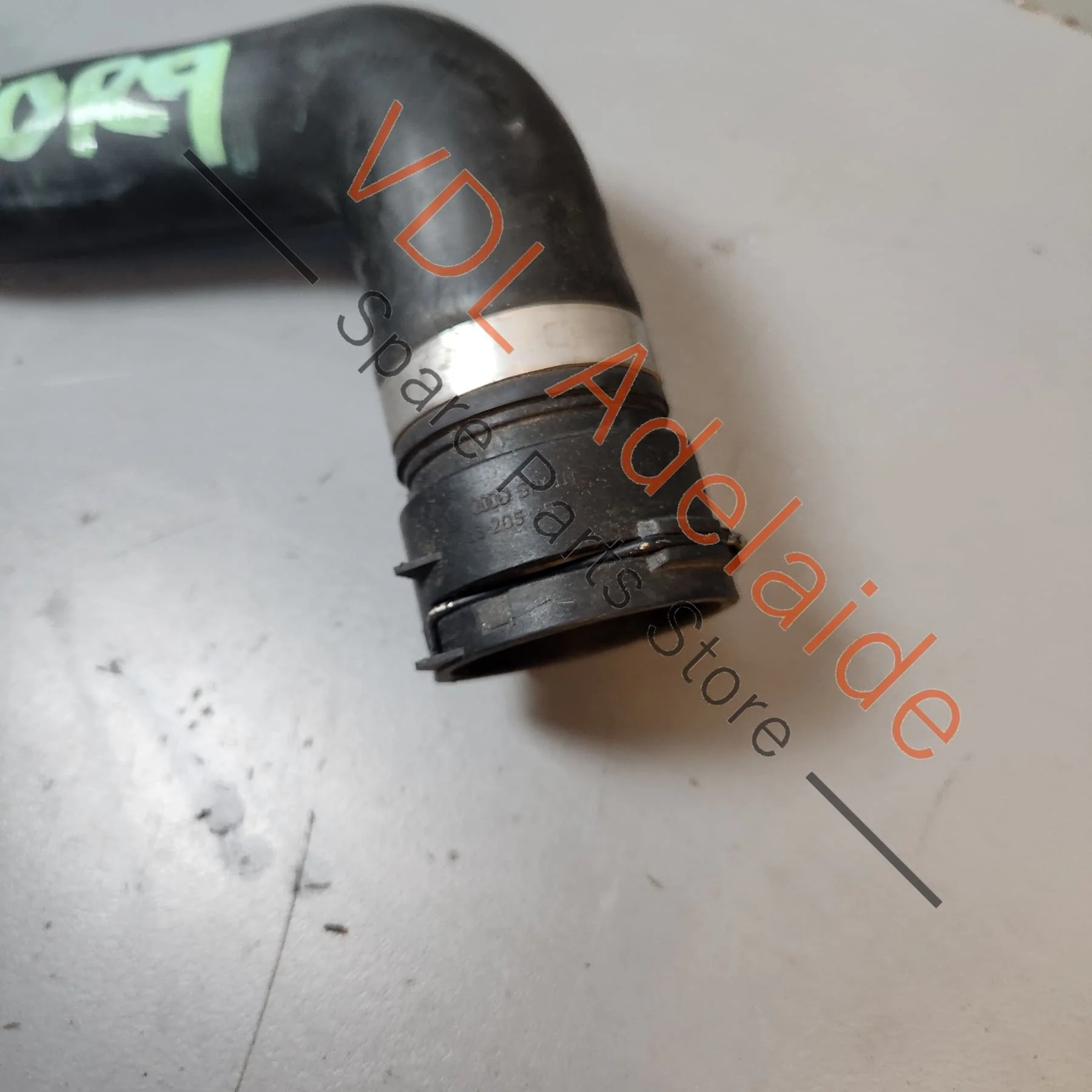 VW Golf MK6 Gti Left Side Lower Radiator Coolant Hose Pipe 1K0122291AD - Image 2