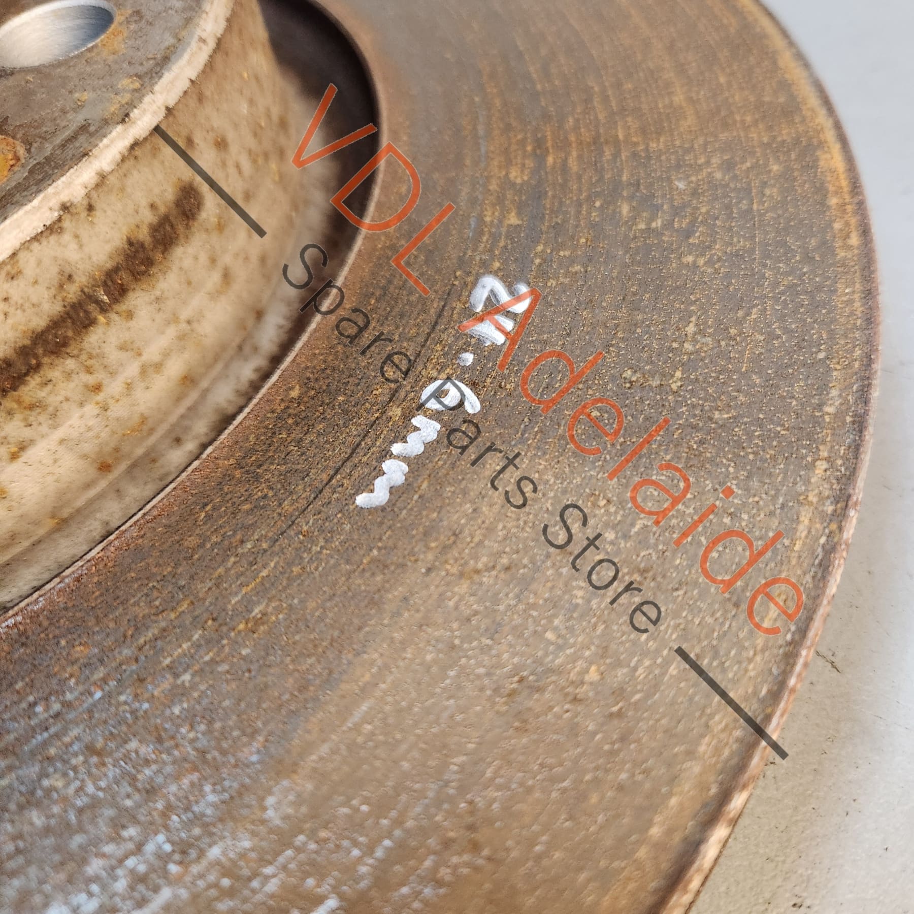 Pair of VW Golf GTi MK6 312 x 25mm Brake Disc Rotor Set Ventilated - Image 5