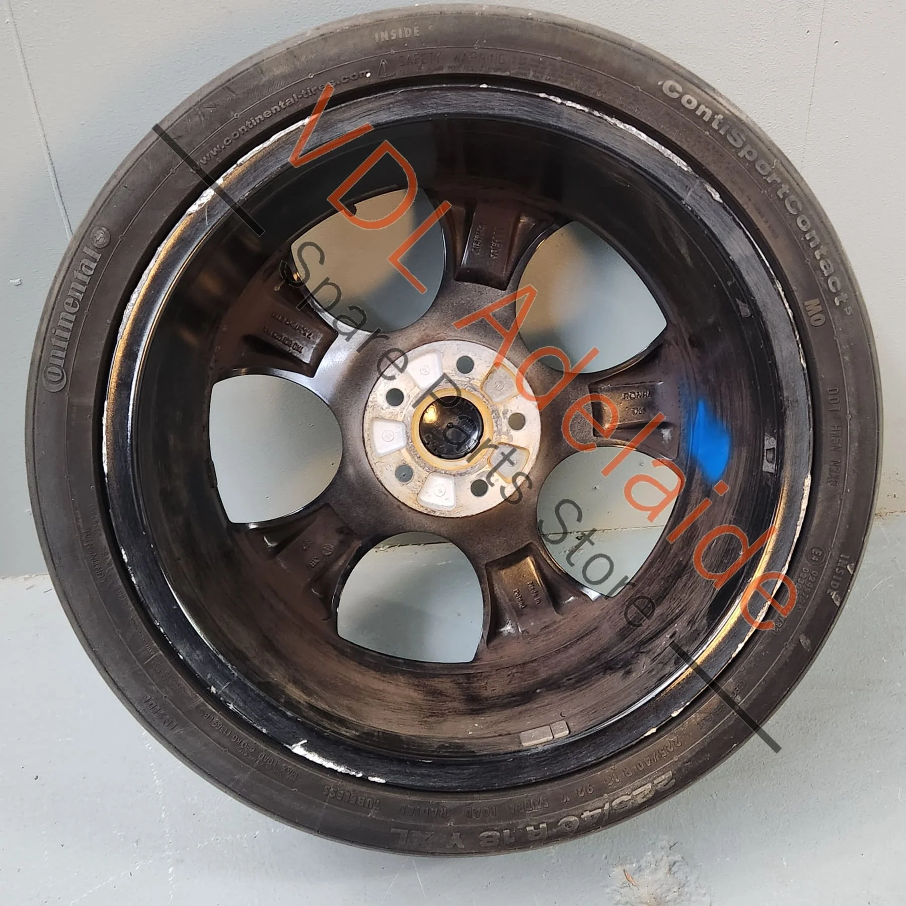 Genuine VW Golf MK6 18in Gti Detroit Machined Face Alloy Wheel 18x7.5 ET51 #03 - Image 8