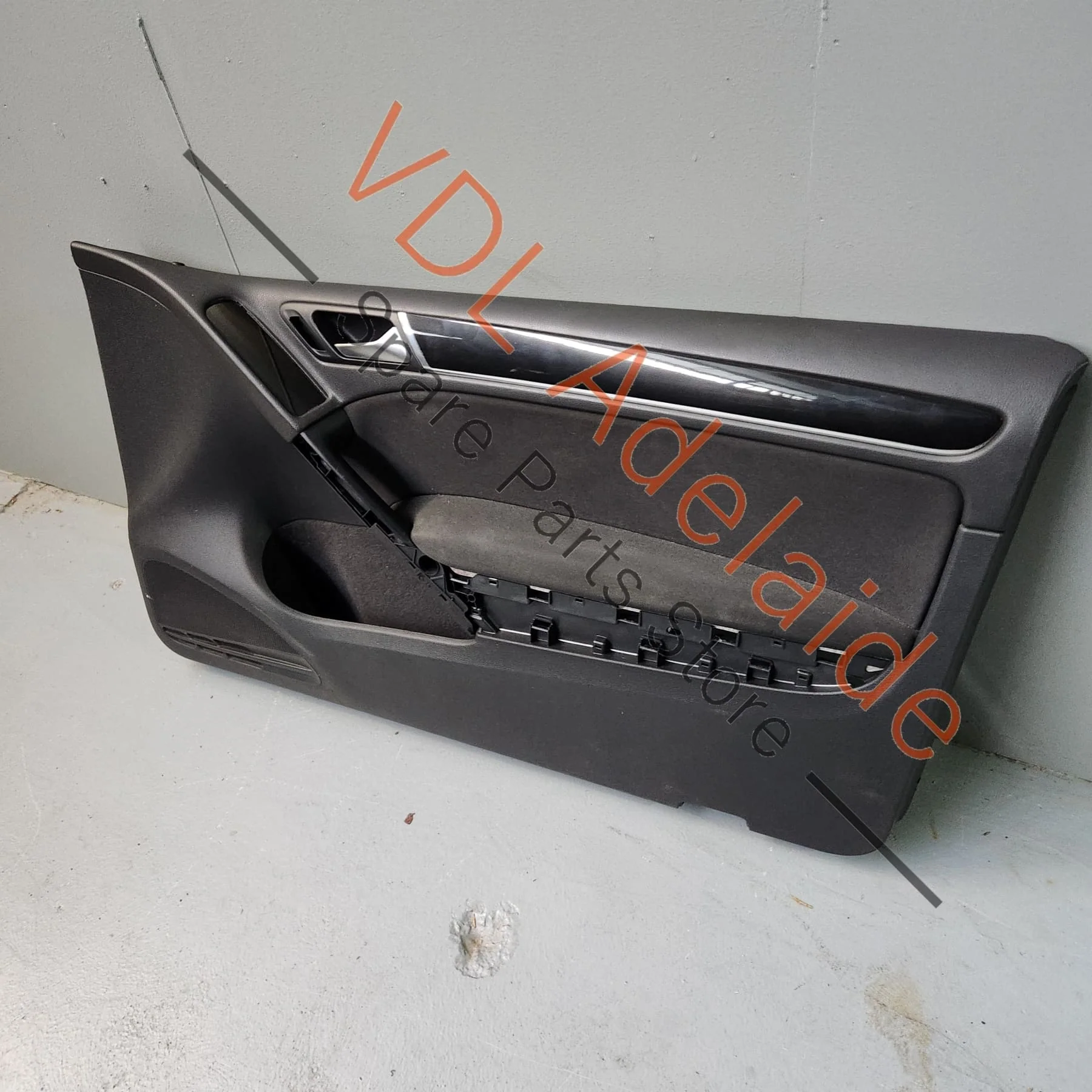 VW Golf MK6 2dr Cloth Right Front Door Trim Card 5K3867022A M0W - Image 2