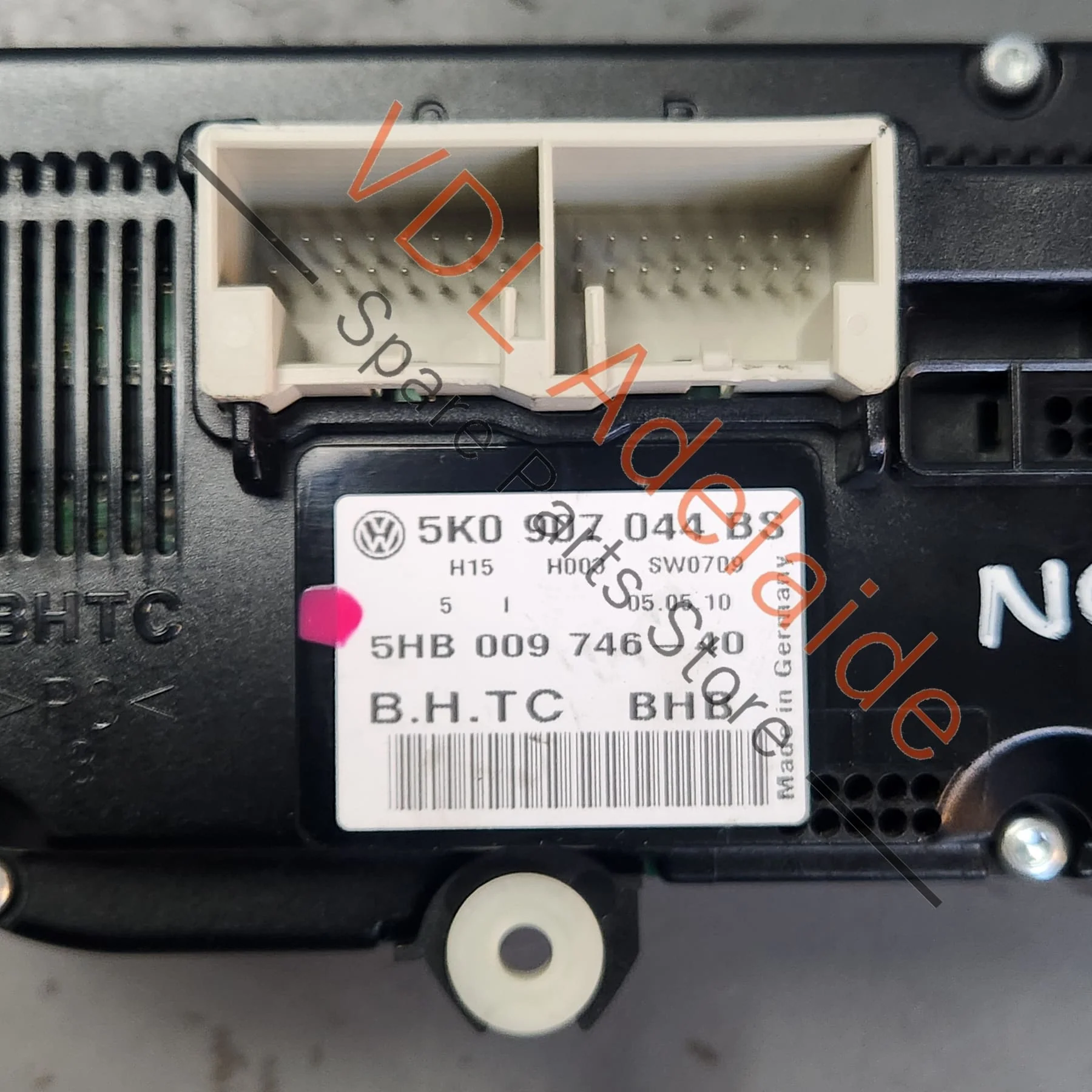 Volkswagen VW Golf Jetta Tiguan Switch AC Climate Control Switch 5K0907044BS - Image 5