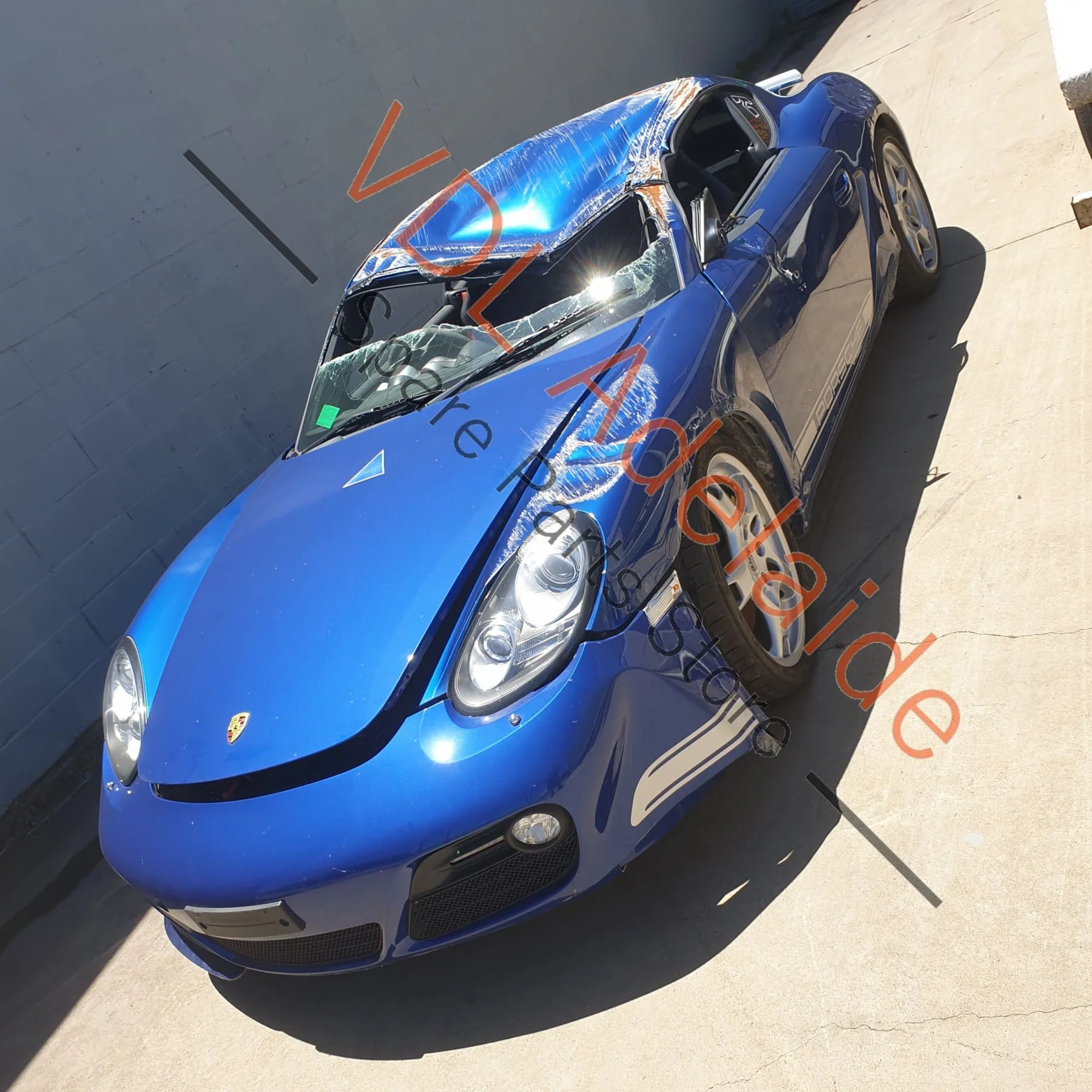 Porsche Cayman R 987 Right Side Head Airbag Unit 99780309204 - Image 6