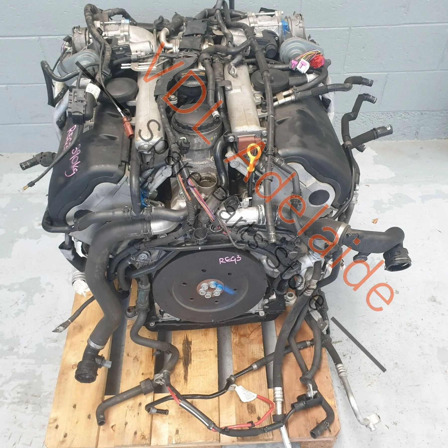 VW Touareg Twin Turbo V10 TDI Engine 5.0 Diesel BLE CBWA 230kw - Image 3