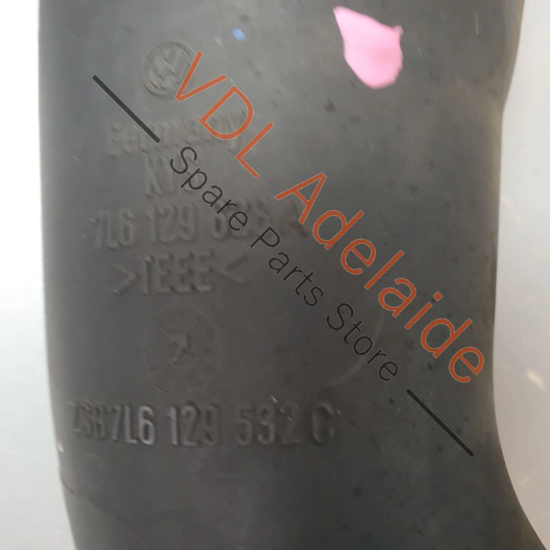 VW Touareg 7L 5.0L Air Filter Right Intake Pipe & MAF Sensor 074906461B - Image 5