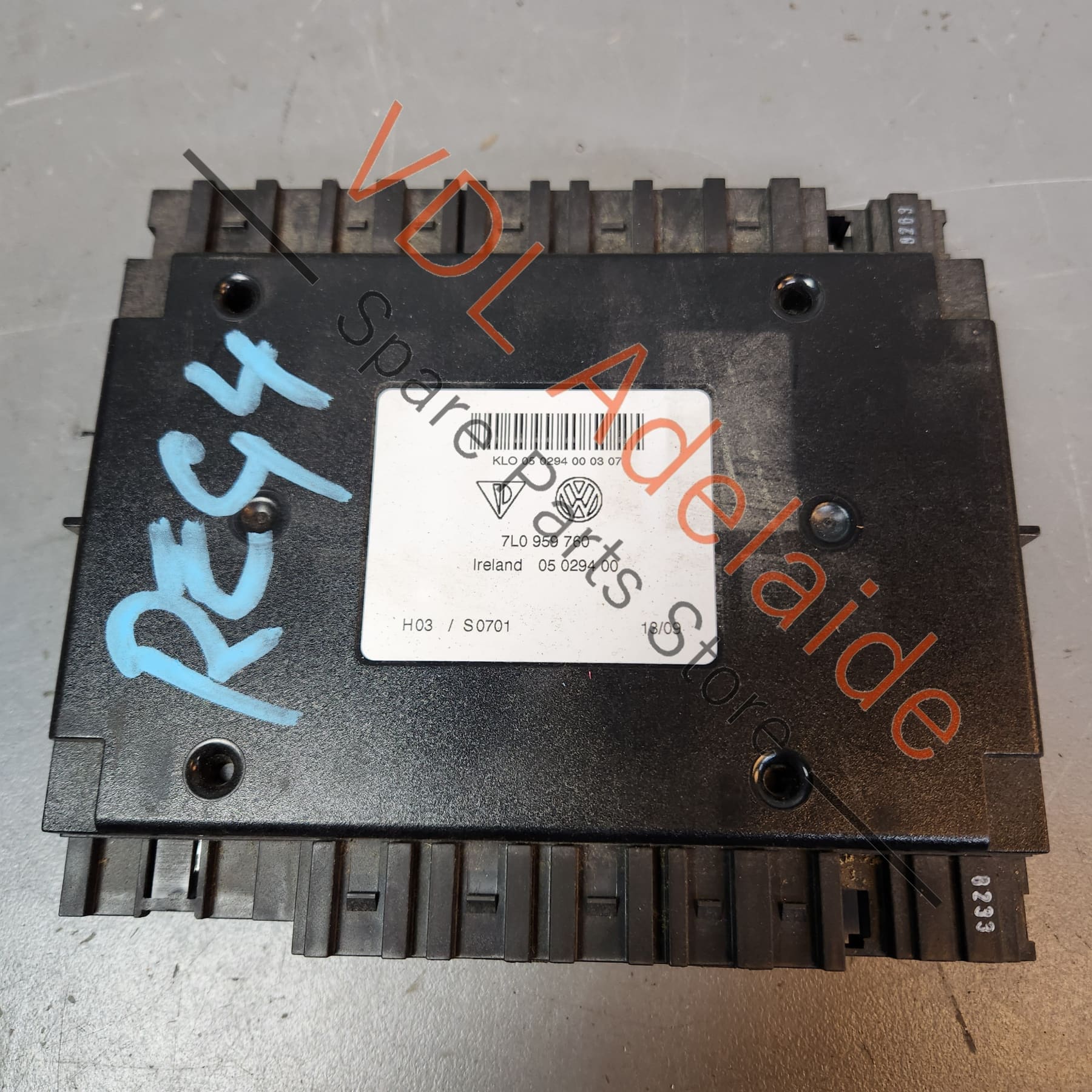 VW Touareg 7L Porsche Cayenne Seat Control Module 7L0959760