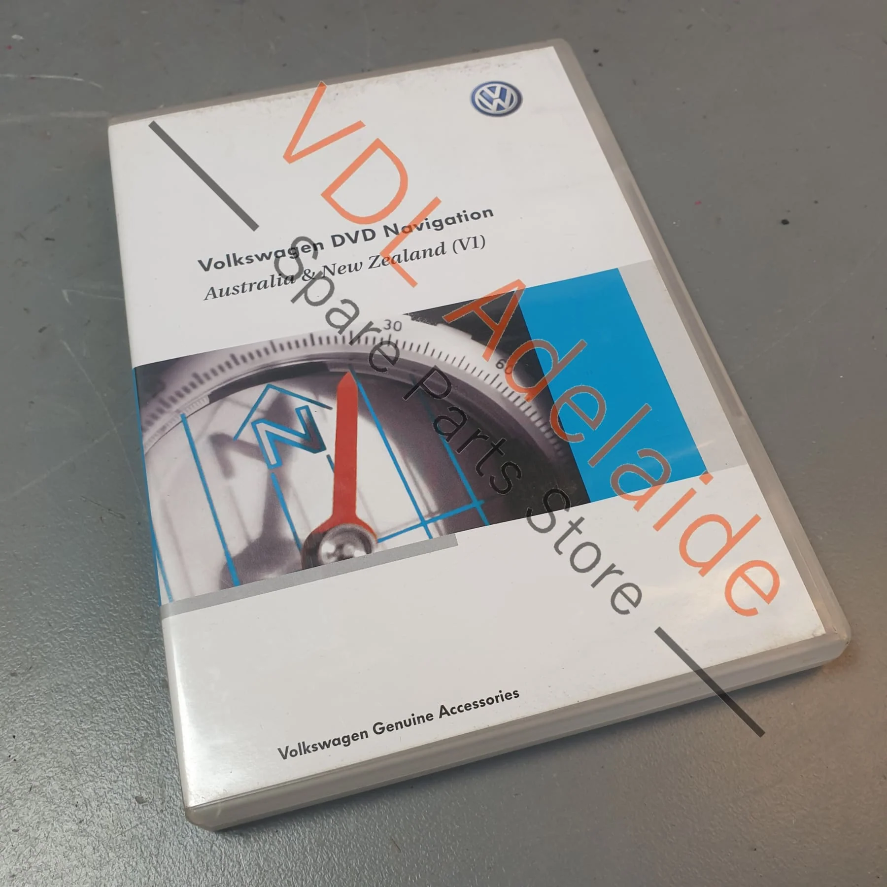VW Audi Satnav Maps Disc by WhereIs Aus & NZ Version 1 7L6919859B