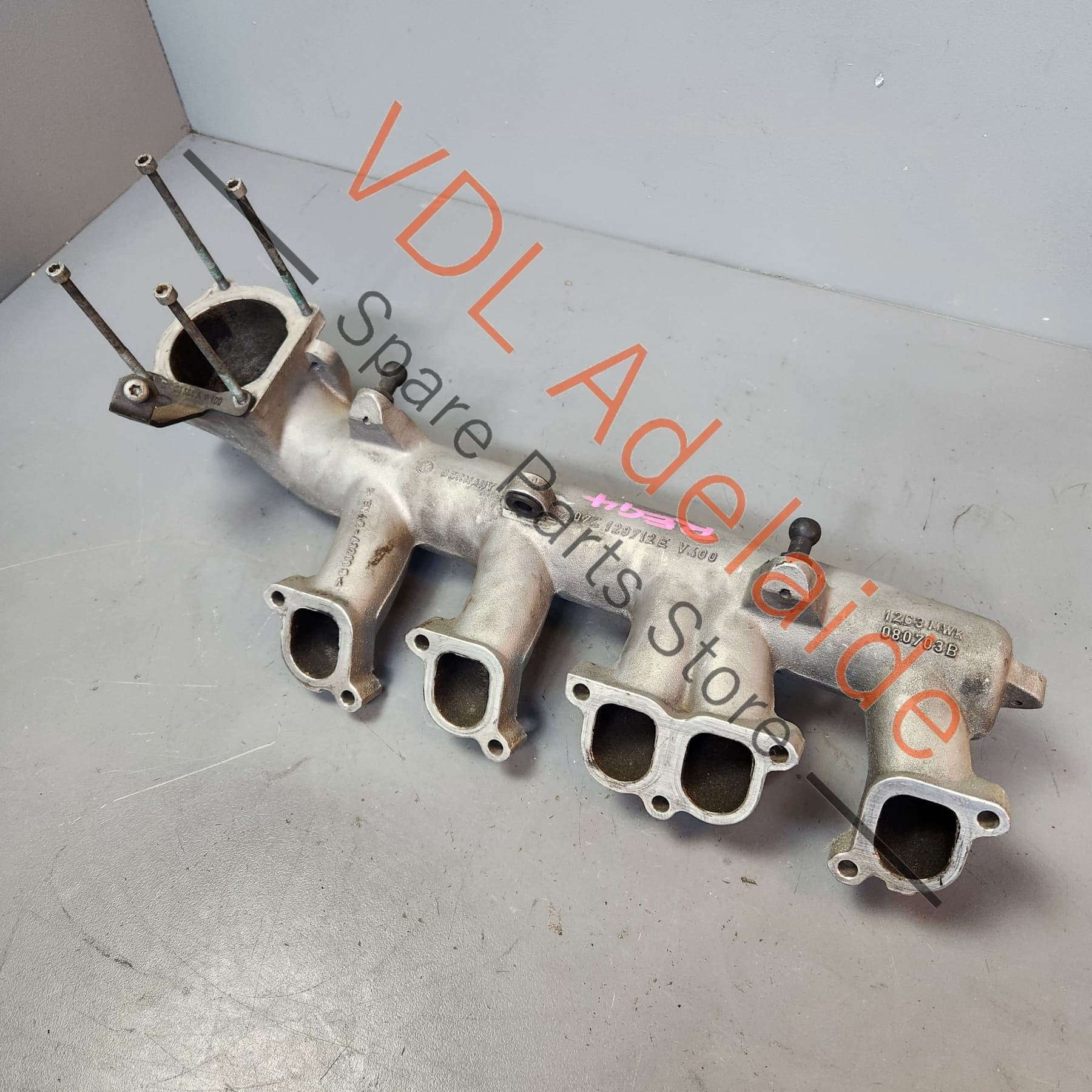 VW Touareg Aluminium Inlet Manifold Right Side for V10 & R50 07Z129712J 07Z129712P - Image 8