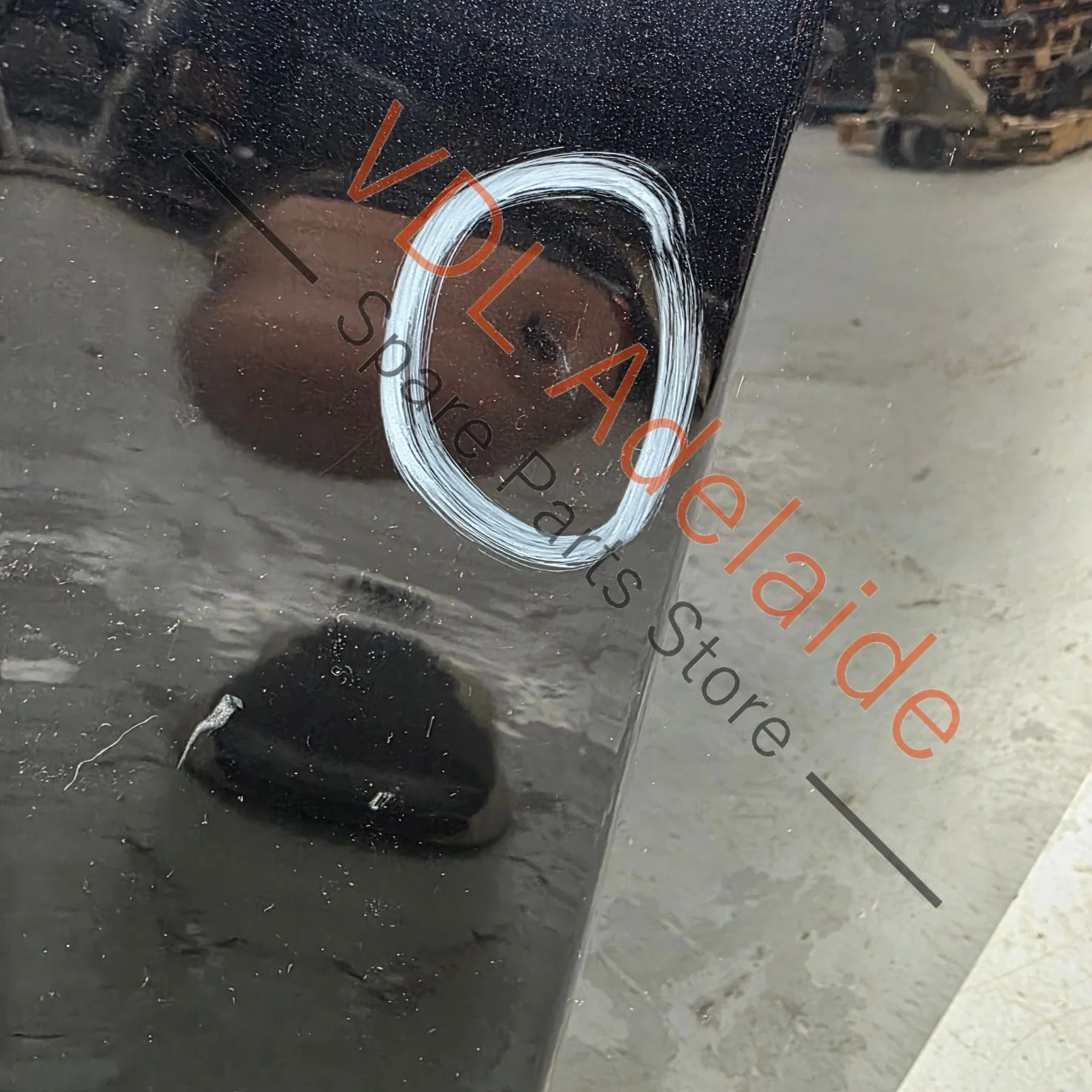 VW Volkswagen Touareg 7P 2011-2018 Bonnet Hood Panel 7P6823031A Black - Image 4