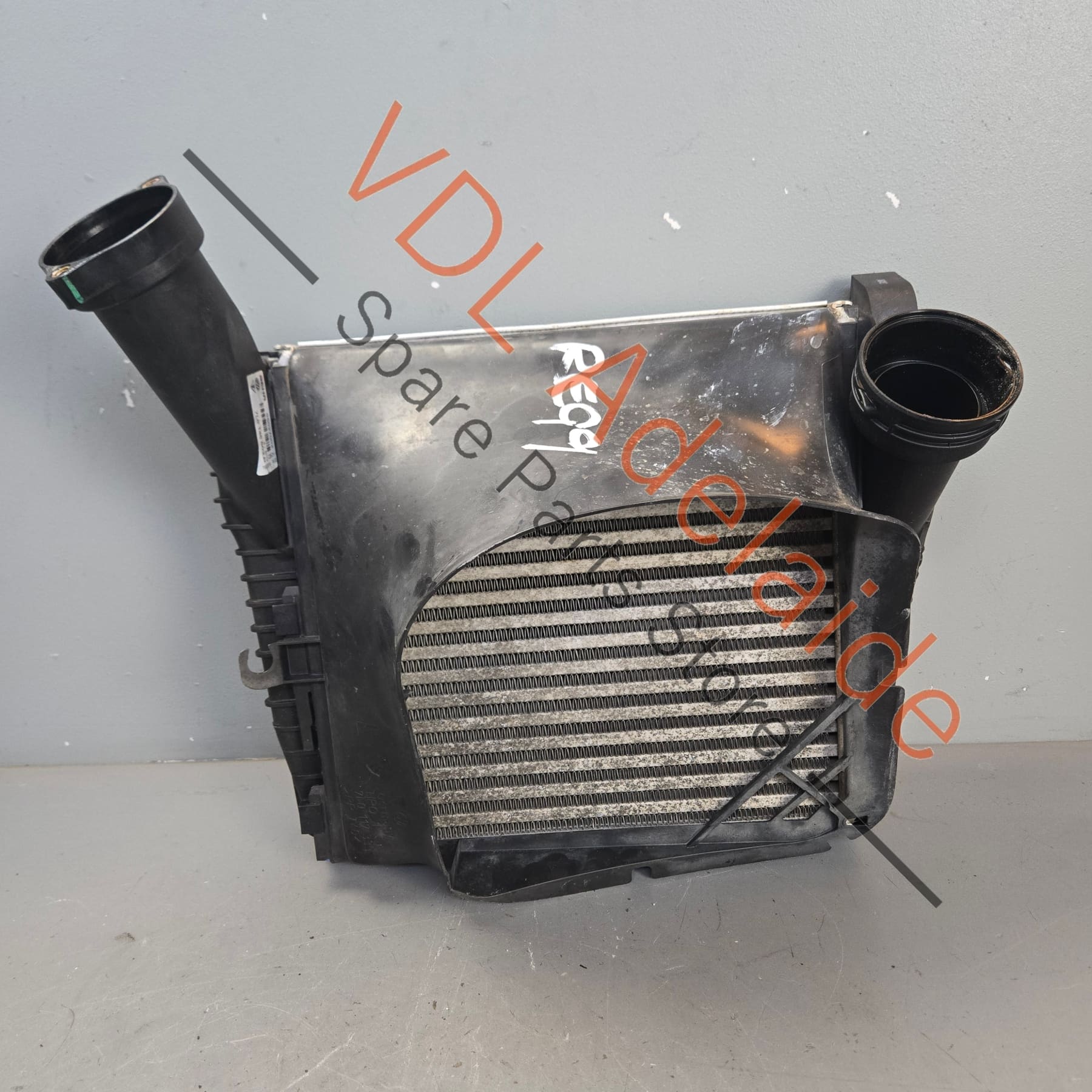 Touareg 7P Audi Q7 Porsche Cayenne Left Side Intercooler 7P0145803A 7P0145803D - Image 2