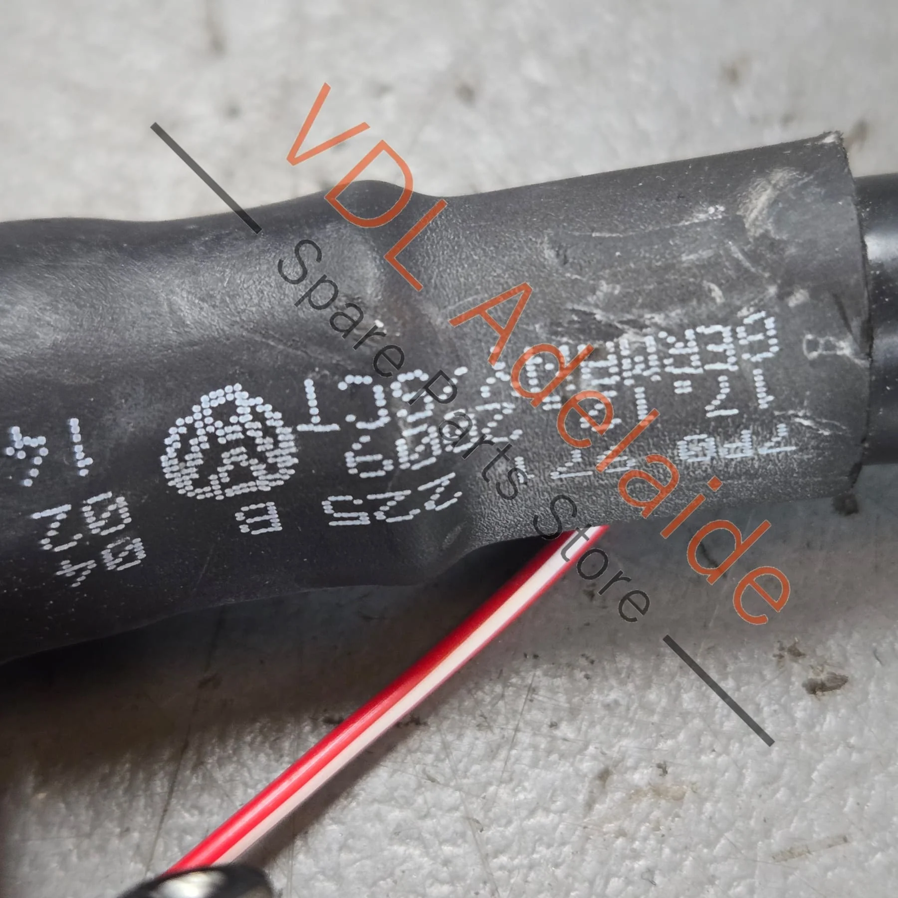 Porsche Cayenne VW Touareg Battery Monitoring Positive +ve Wire 7P0971225B - Image 2