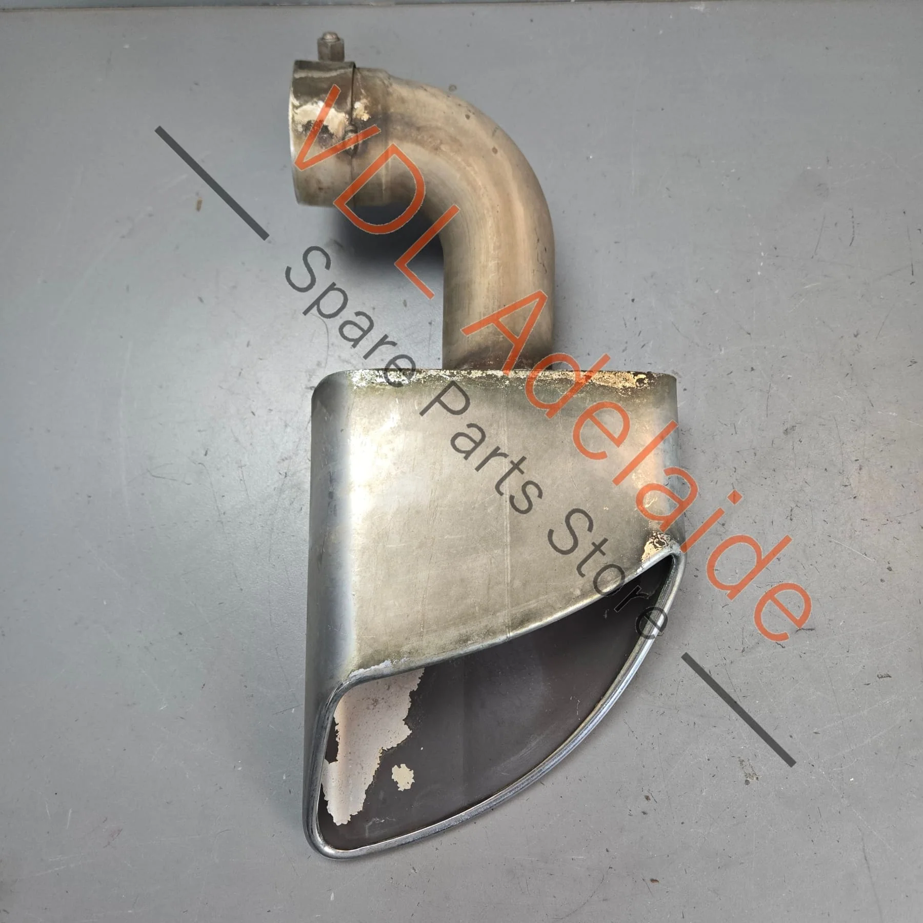 VW Touareg 7P Left Side Oval Exhaust Outlet Tailpipe Tip 7P6253681S - Image 3