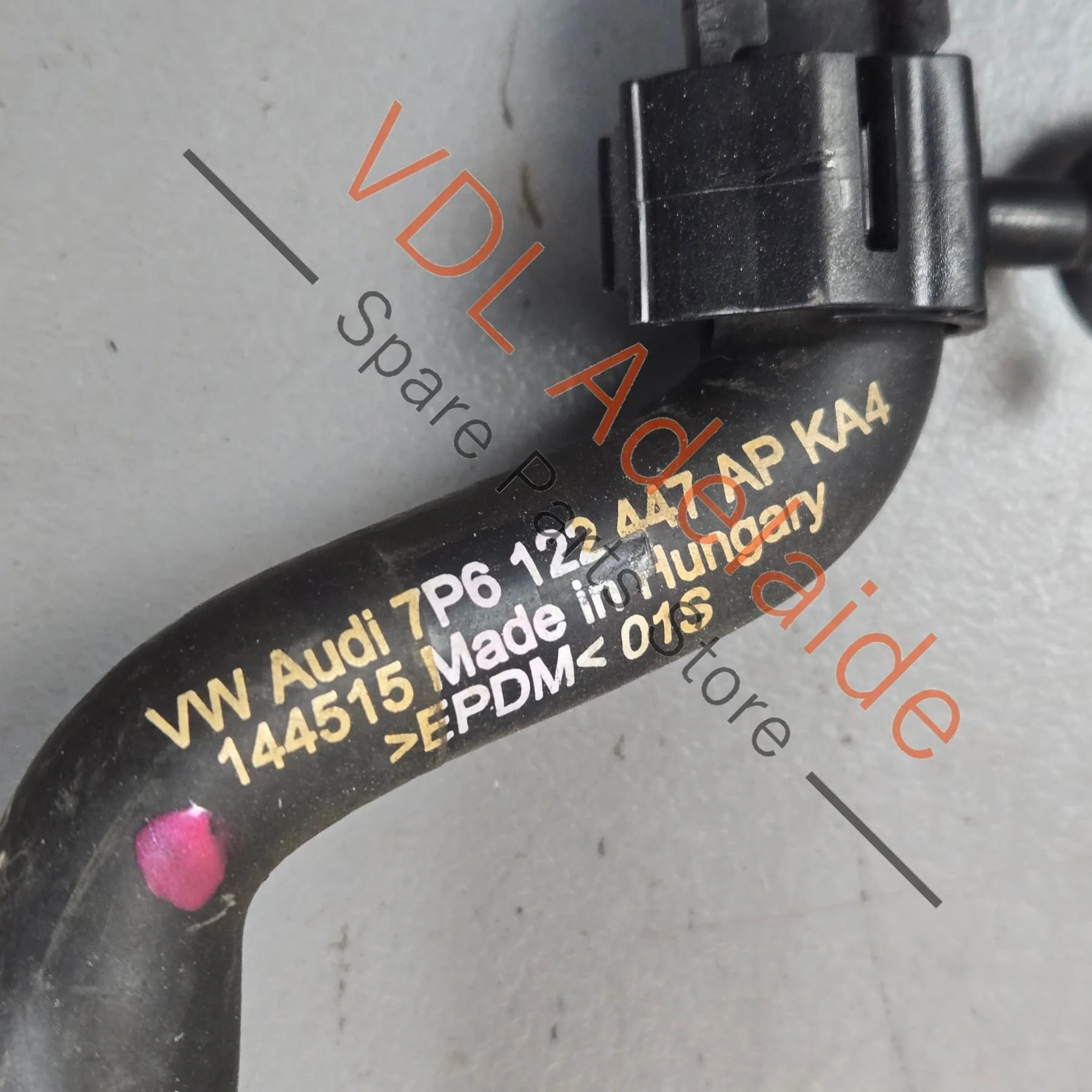 VW Touareg 7P Coolant Hose Pipe 7P6122447AS 7P6122447AP - Image 4