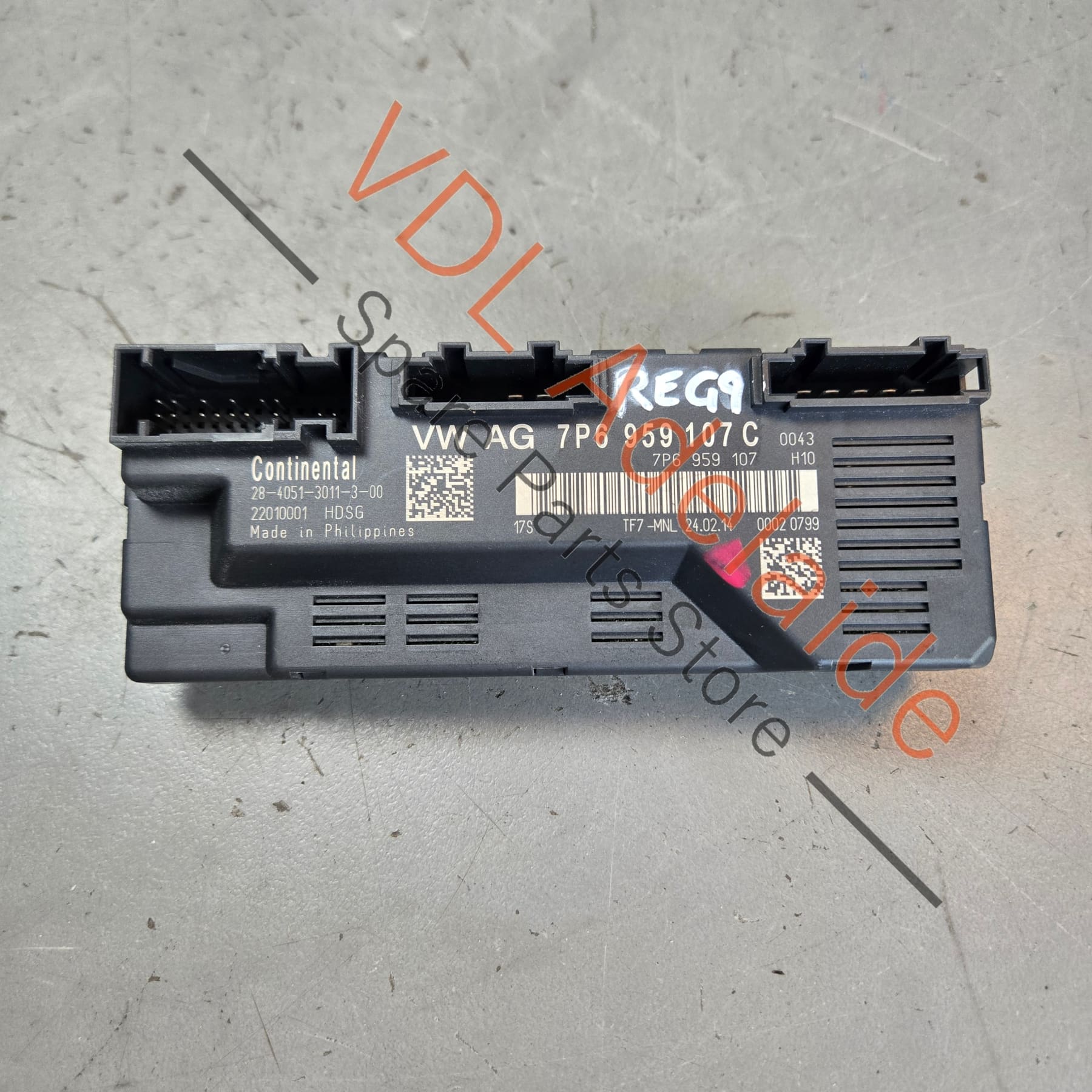 VW Touareg 7P Electric Lift Tailgate Control Module 7P6959107C