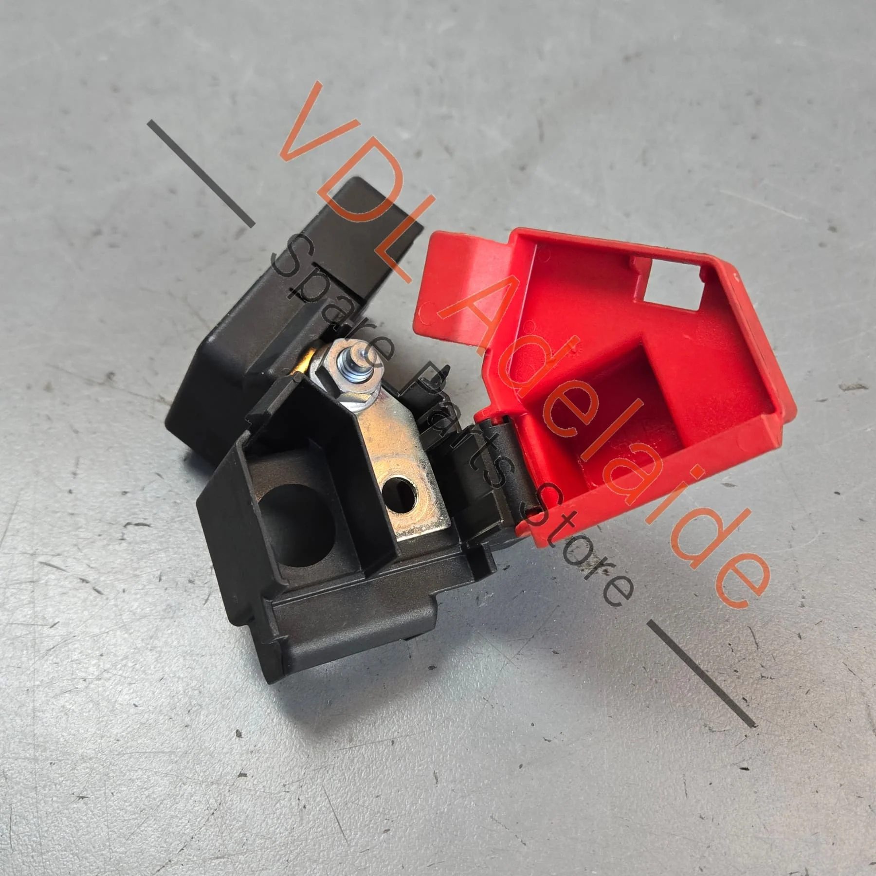 VW Touareg 7P Battery Jumpstart Cover Cap Engine Bay 7P0937401 - Image 3