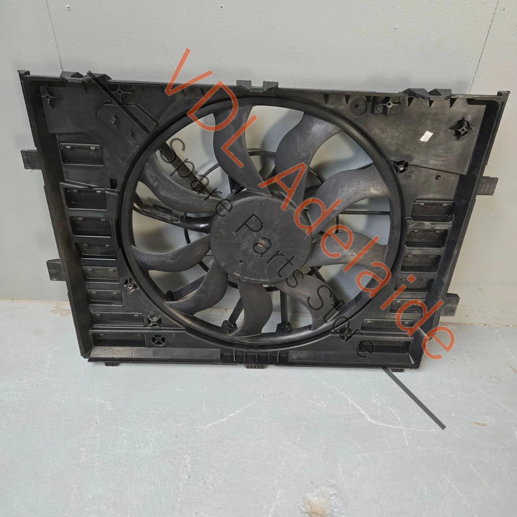 VW Touareg 7P Radiator Fan with Shroud Brose 7P6121203C 850W 515.7mm - Image 2