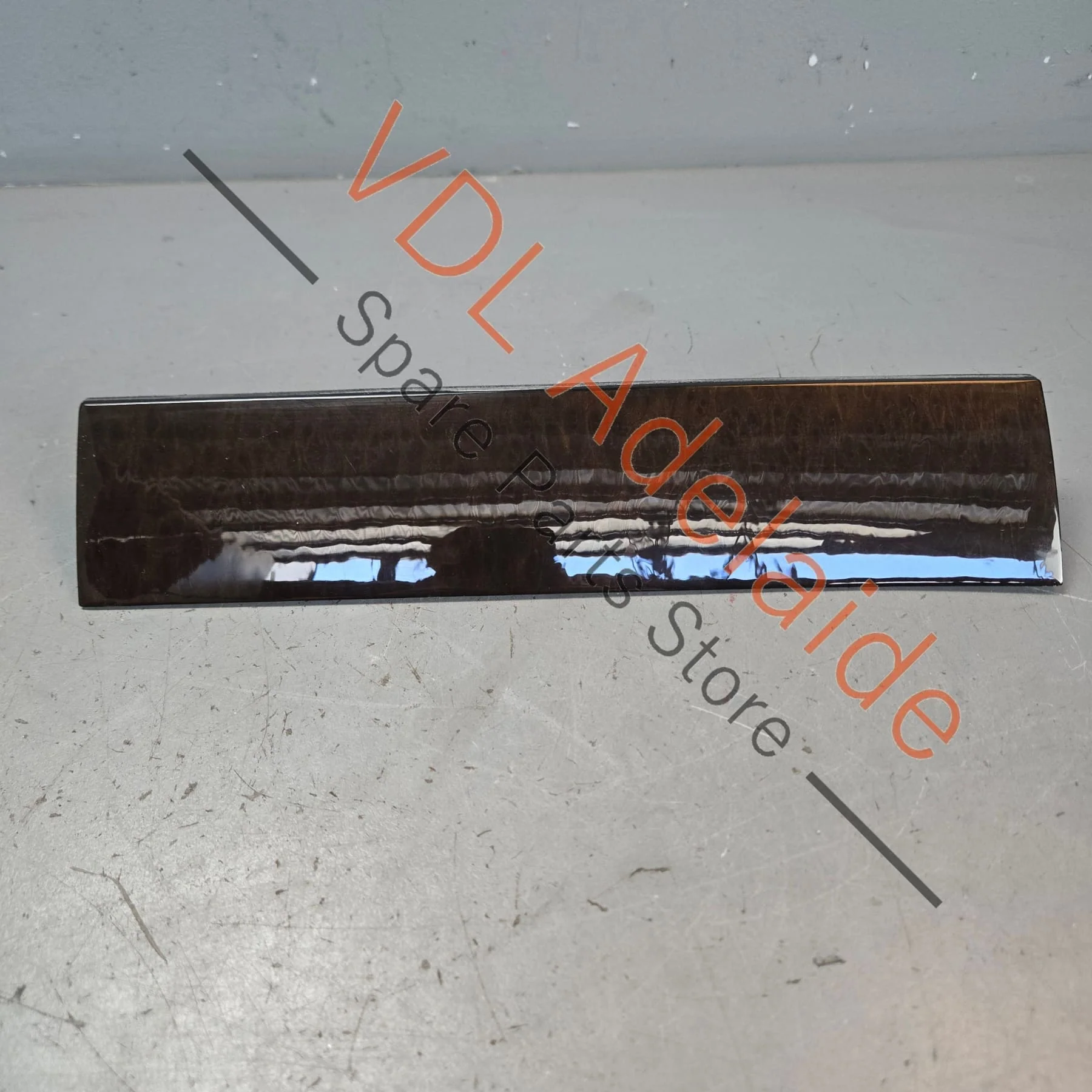 VW Touareg 7P Dash Inlay Trim 7P2858418G MN3 Vavona Brown Woodgrain RHD - Image 3