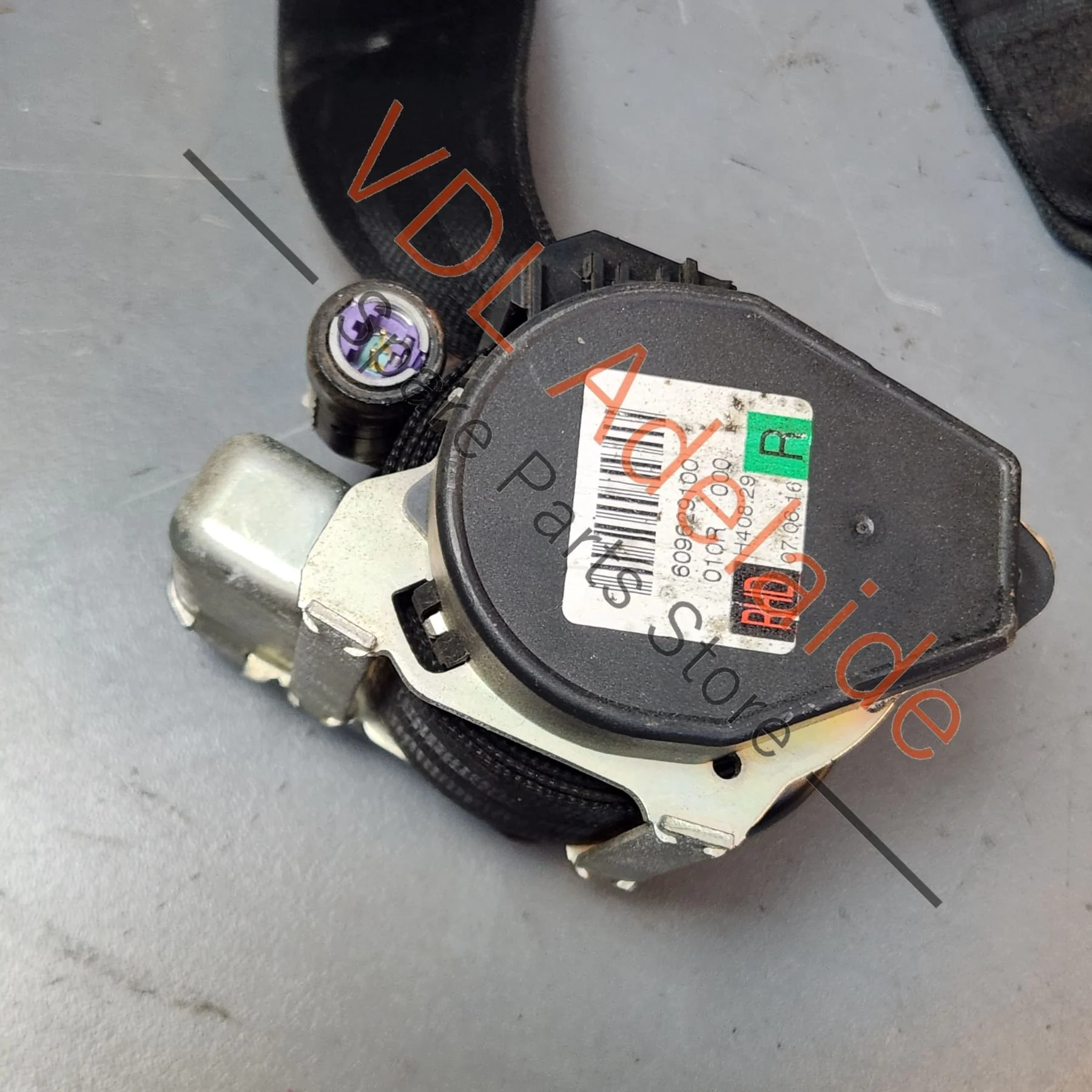 VW Golf MK5 Right Front Seatbelt 1K4857706T 1K4857706AT RAA Suit 4dr RHD vehicles - Image 3