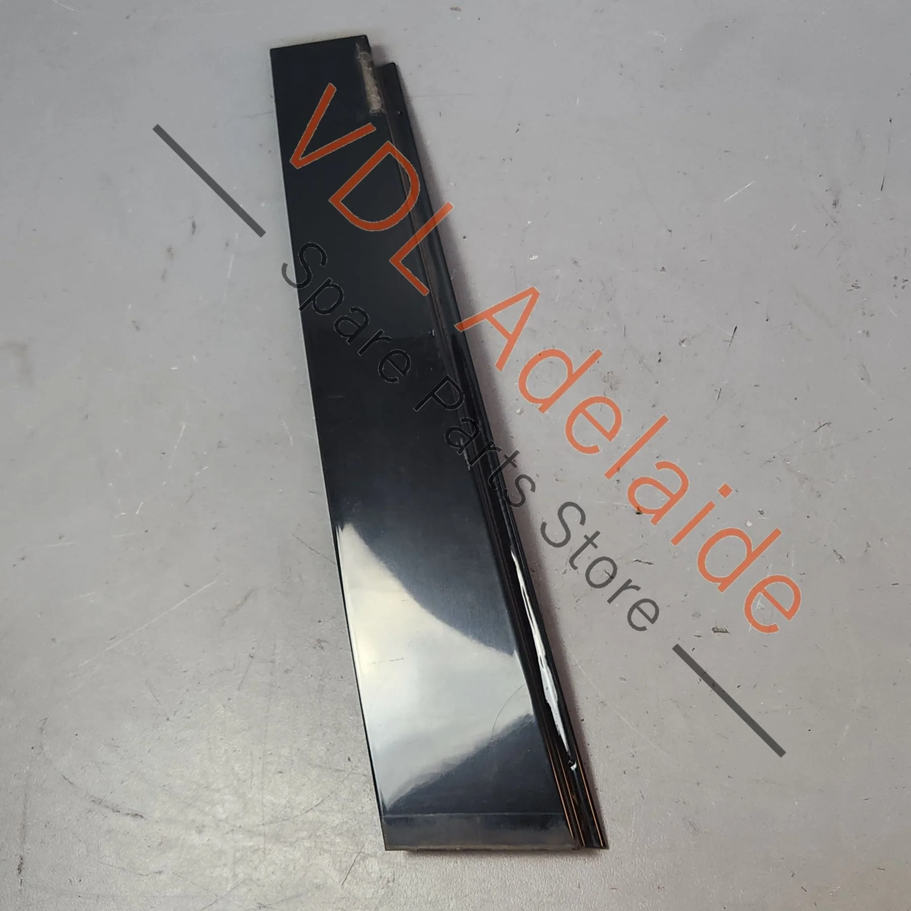 Volkswagen VW Golf Mk5 R32 Right Rear Door B Exterior Pillar Trim Gloss Black 1K6839902 - Image 6