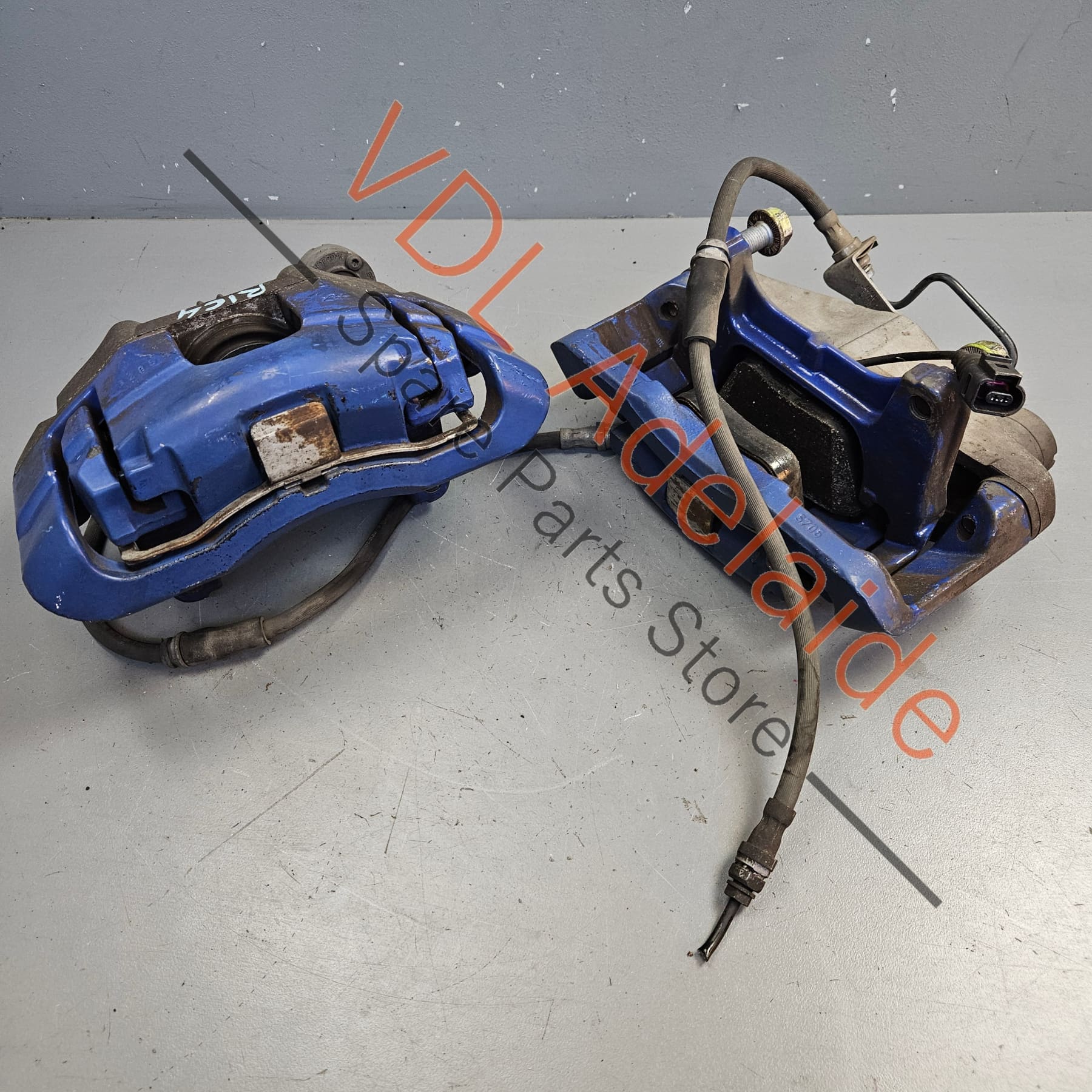 VW Golf R32 Front Brake Caliper Set Suit 345 x 30 Vented Rotor 1K0615123J 1K0615124J 1K0615125F