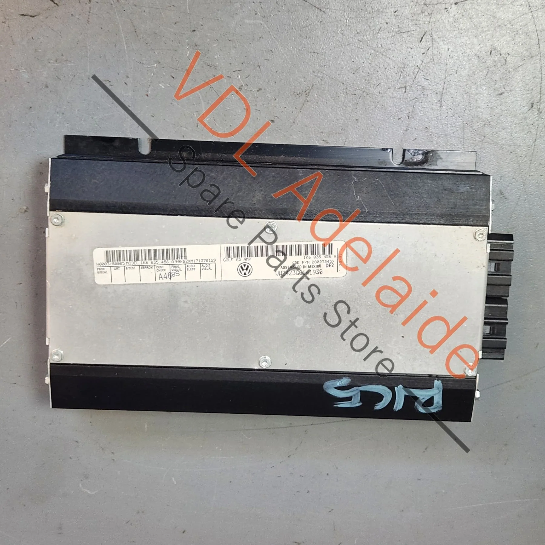 VW Audi Amplifier 1K6035456A 1K6035456B for 10 speaker Audio vehicles