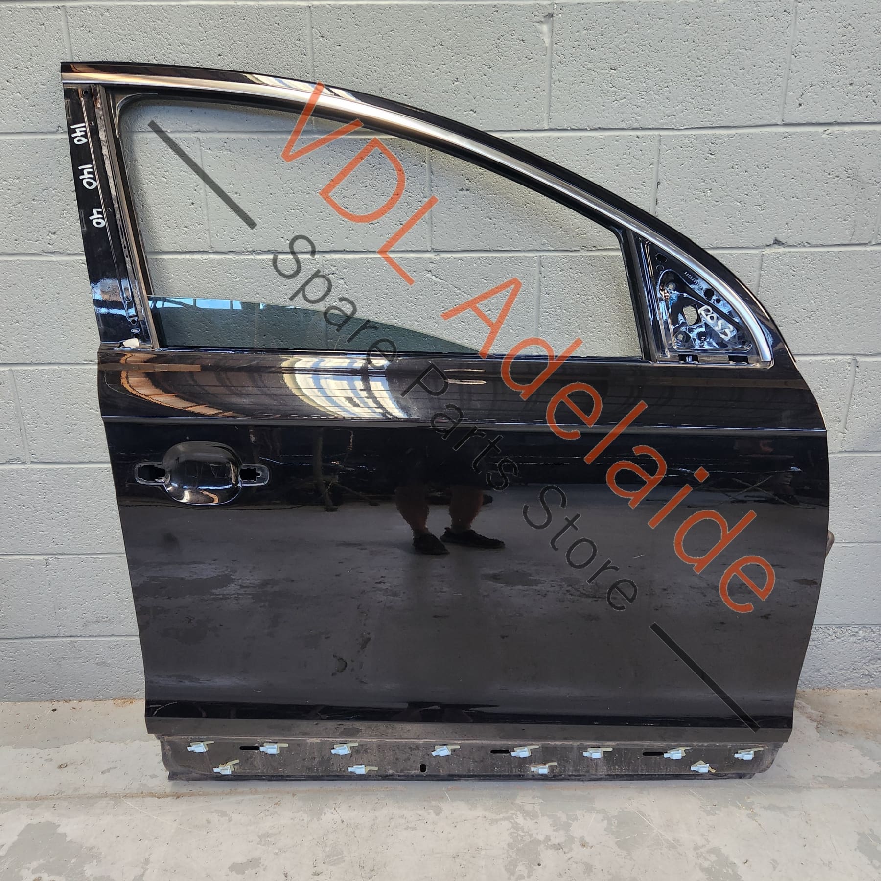 Audi Q7 4L Front Right Door Shell Panel incl Glass 4L0831052A 4L0845202A 2T2T Orca Black Metallic
