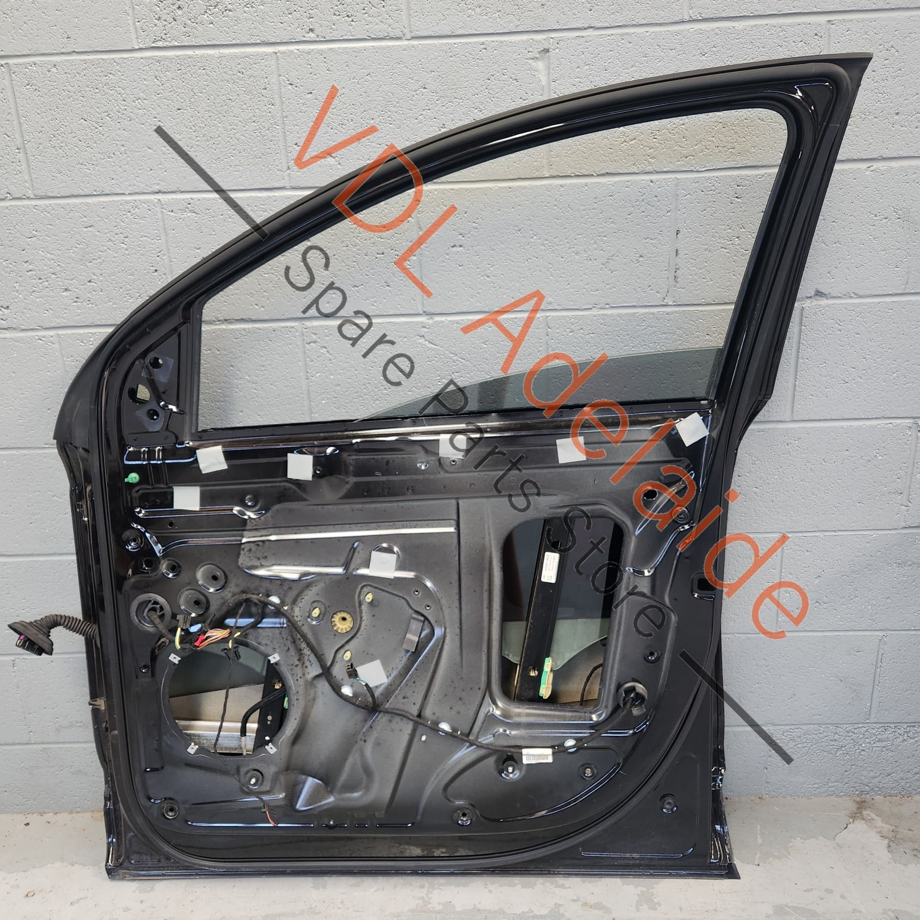 Audi Q7 4L Front Right Door Shell Panel incl Glass 4L0831052A 4L0845202A 2T2T Orca Black Metallic - Image 4