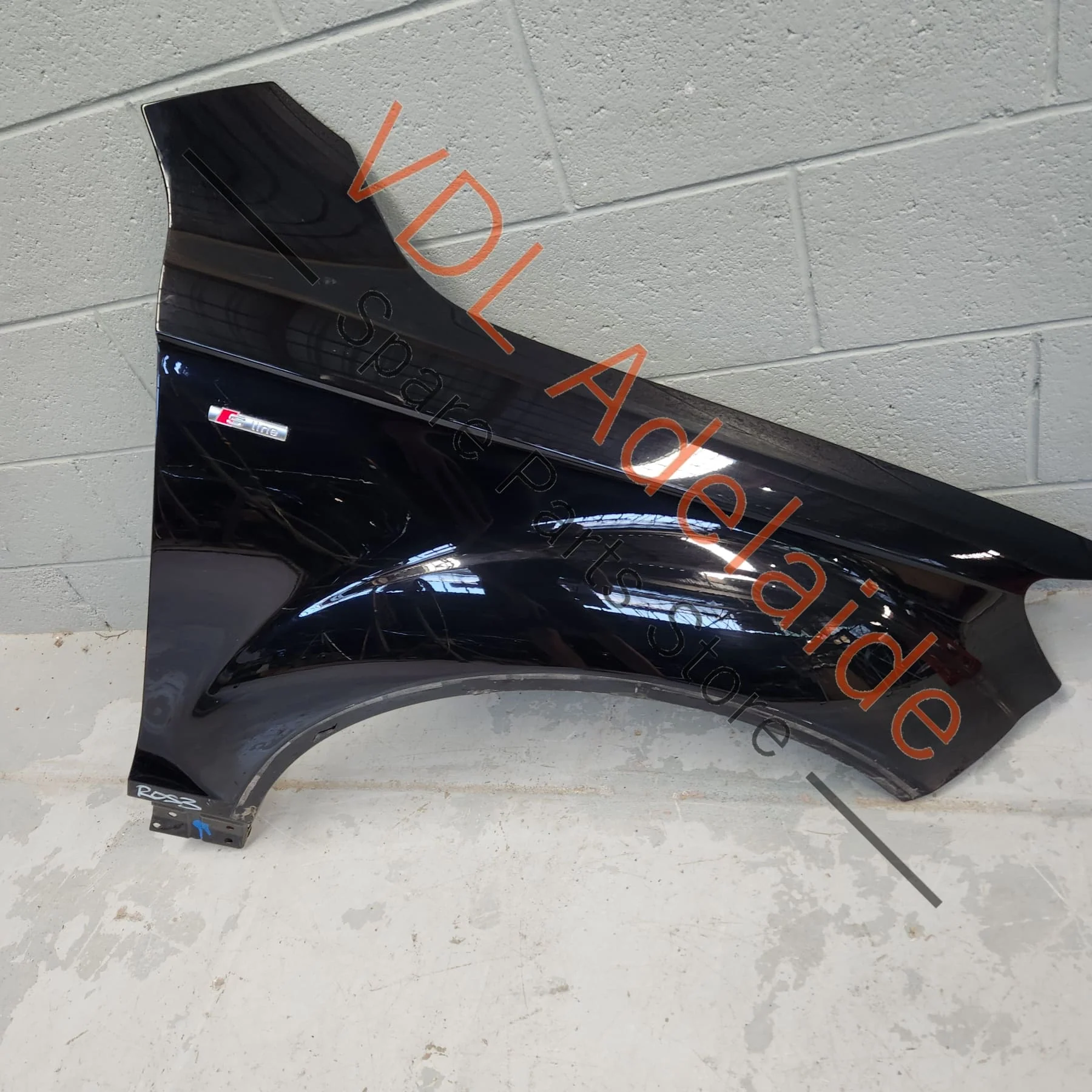 Audi Q7 4L Right Front Wing Fender Mudguard Panel 4L0821102 2T2T Orca Black Metallic - Image 4