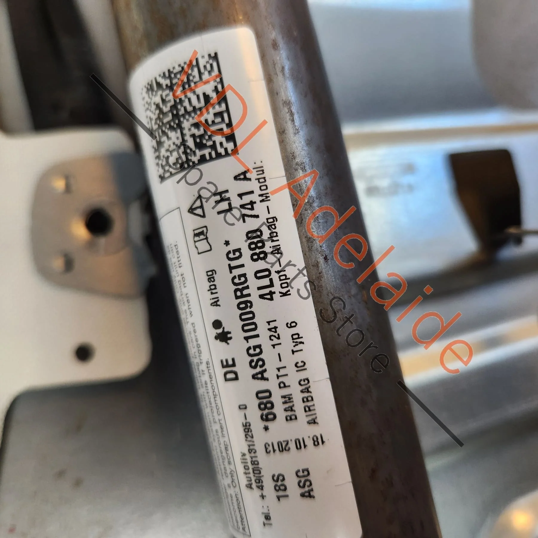 Audi Q7 4L Left Side LHS Curtain Head Airbag Air Bag Unit 4L0880741A - Image 2
