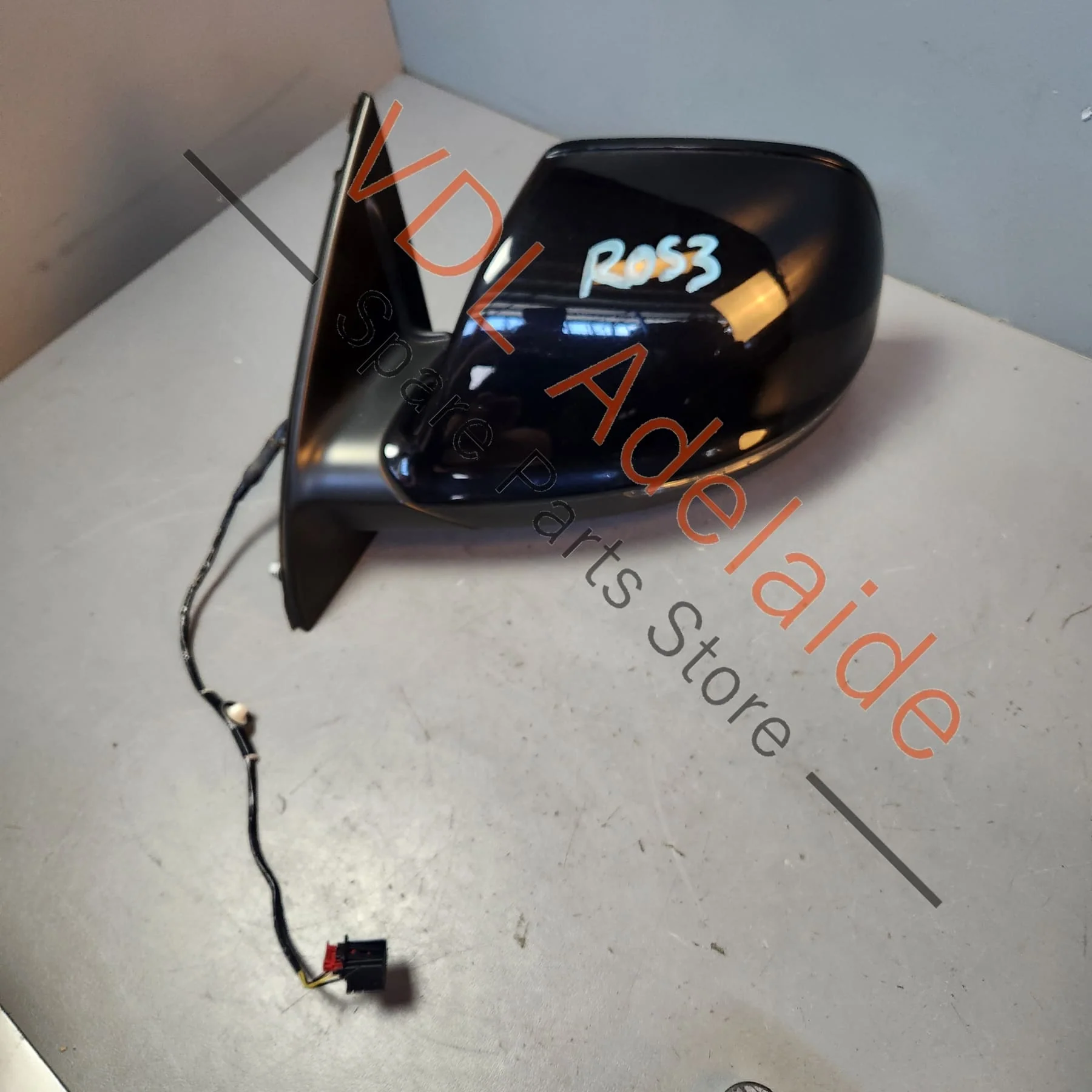 Audi Q7 Left Side Exterior Wing Mirror Complete, less glass - Image 2